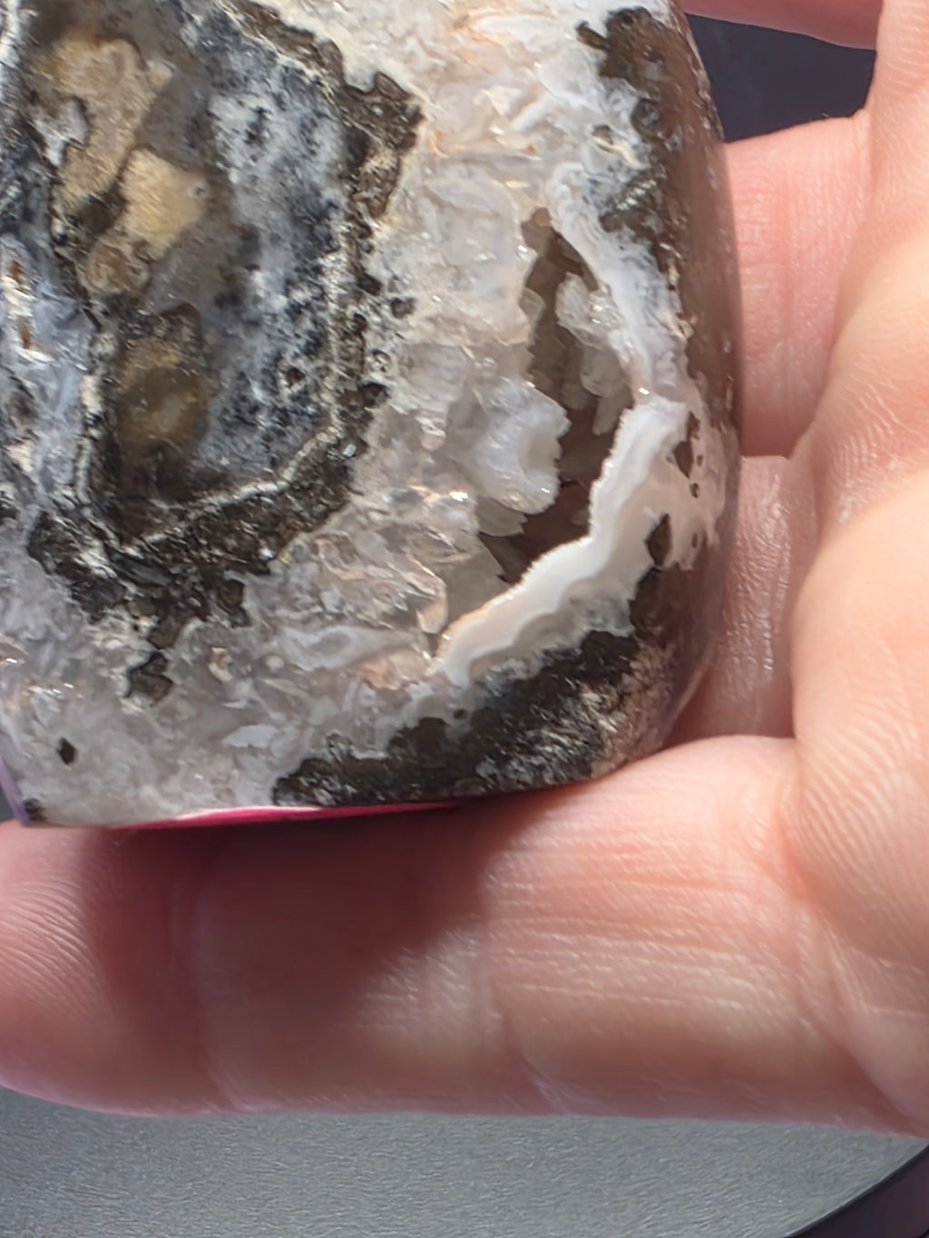 Volcano Agate Teardrop A