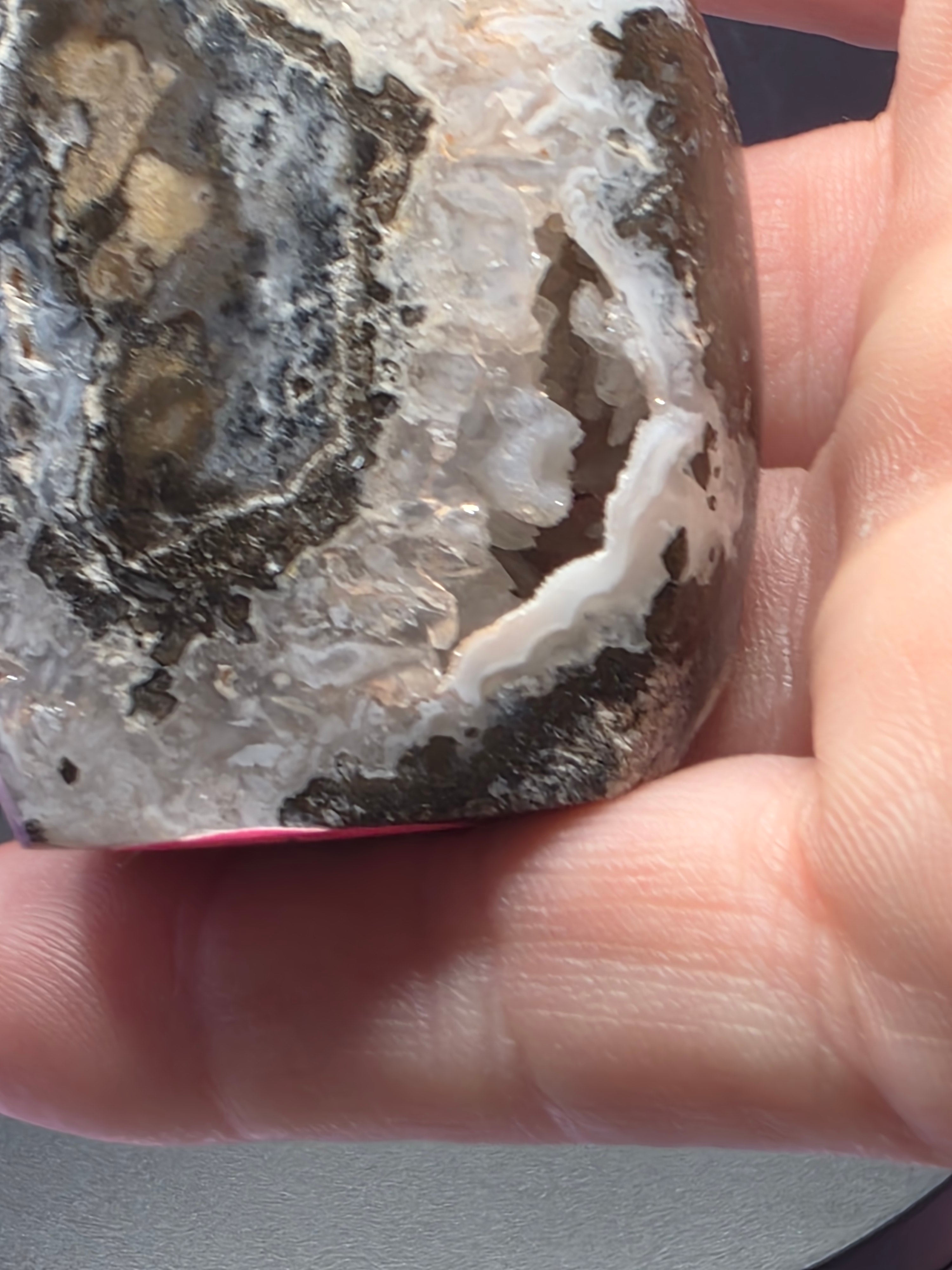 Volcano Agate Teardrop A