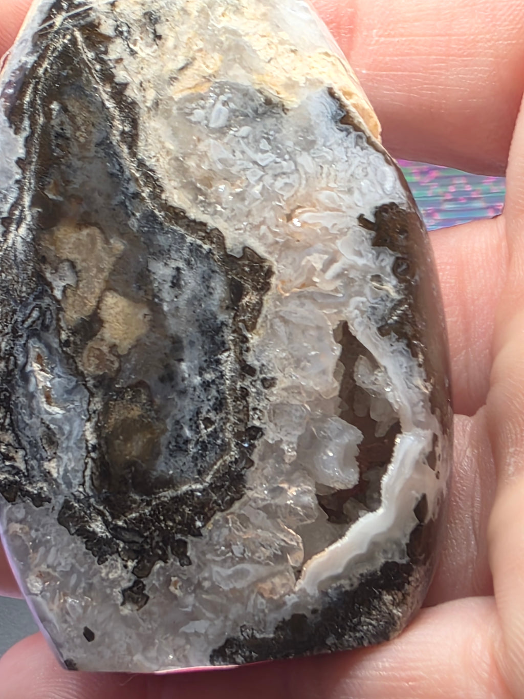Volcano Agate Teardrop A