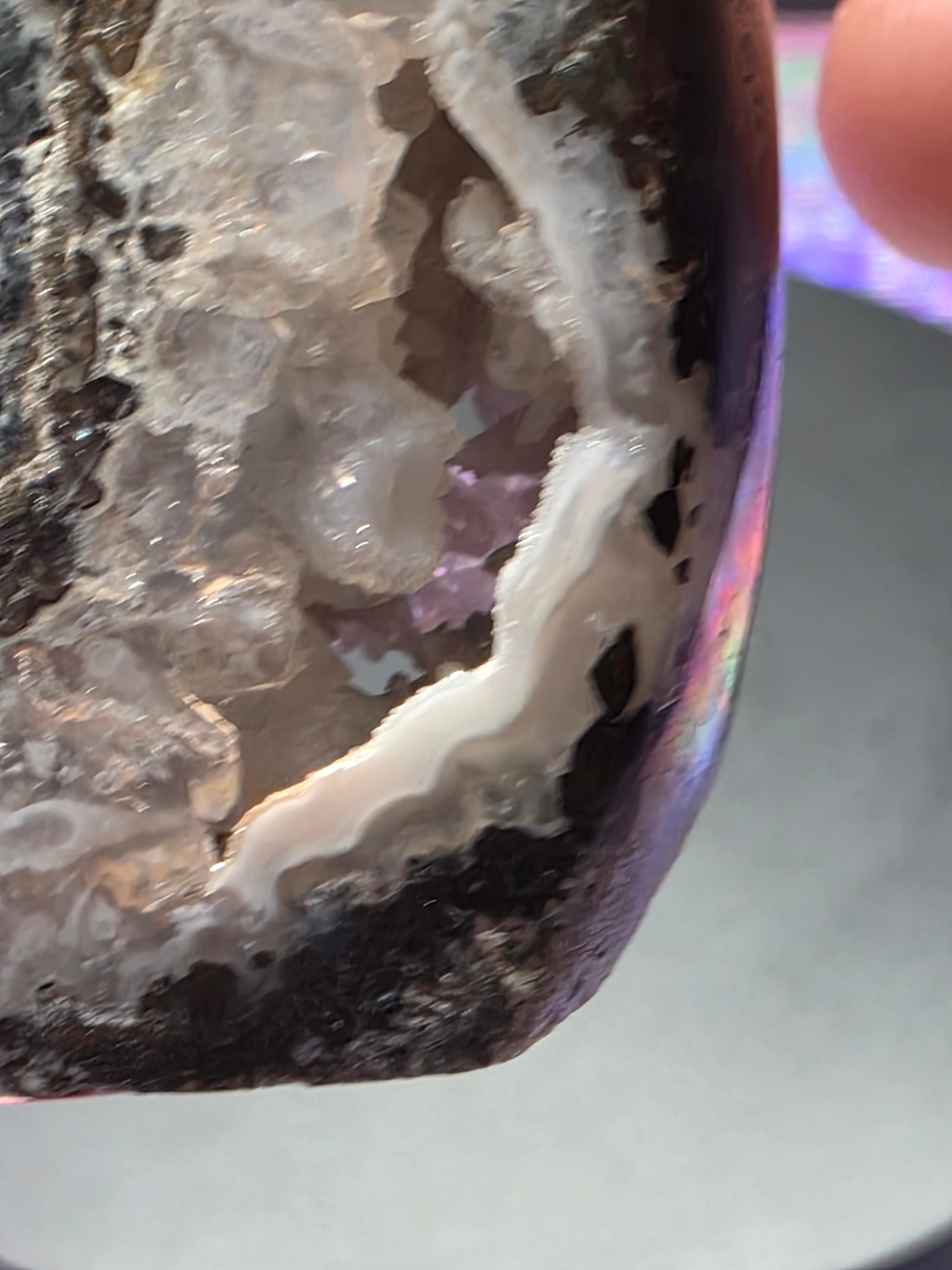 Volcano Agate Teardrop A
