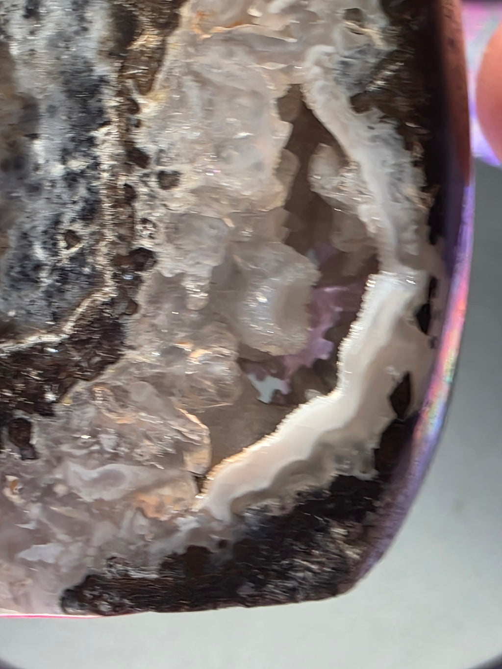 Volcano Agate Teardrop A