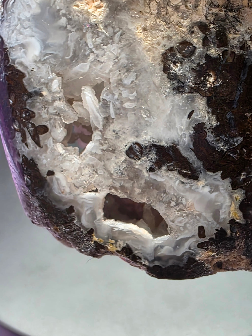 Volcano Agate Teardrop A