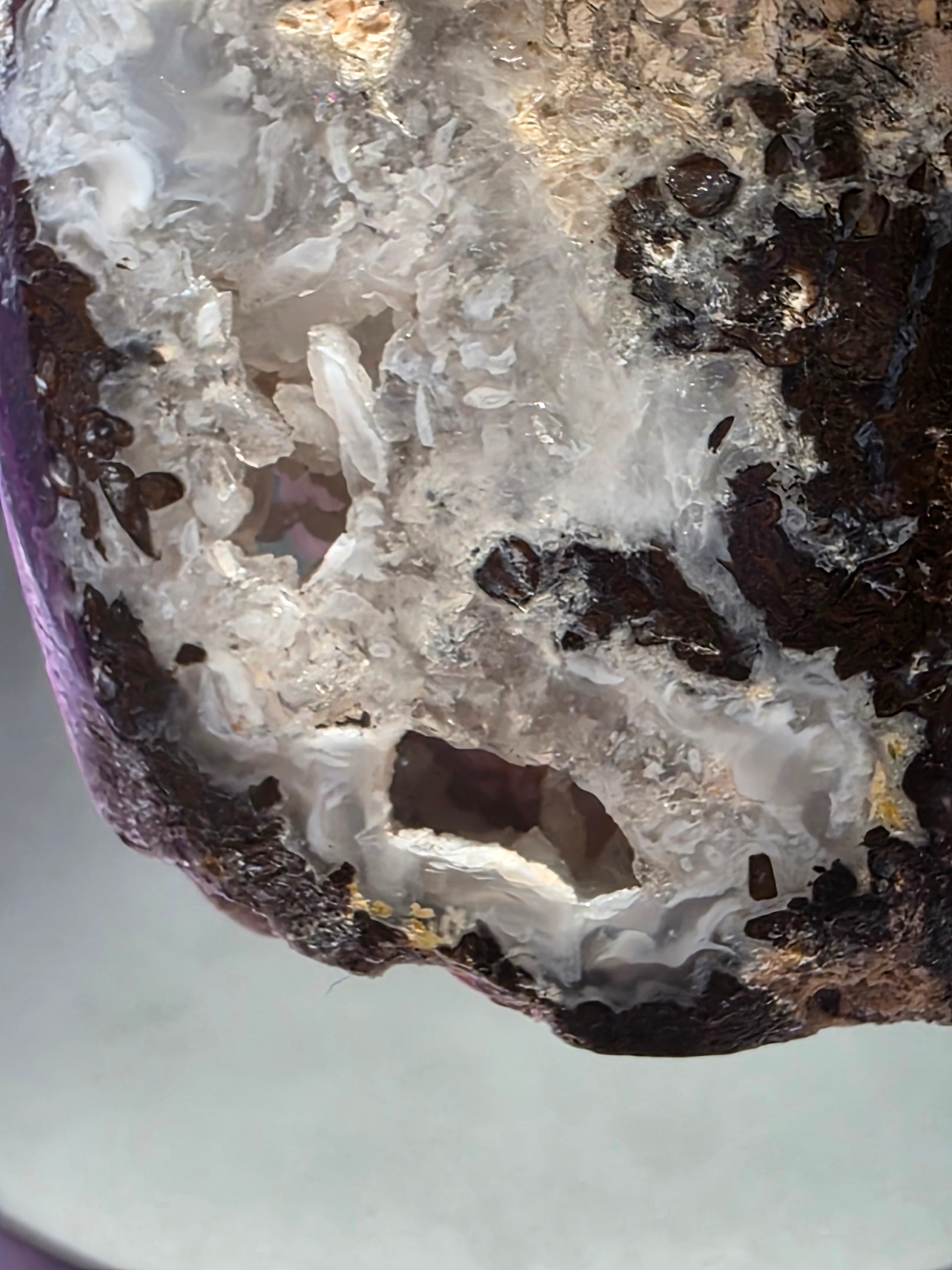 Volcano Agate Teardrop A