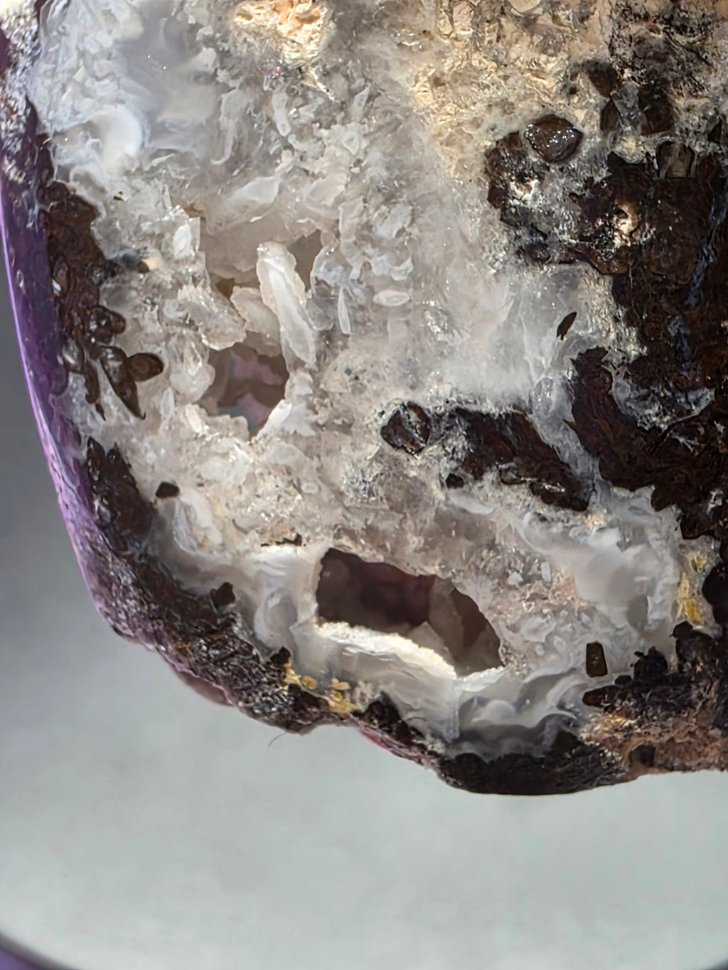 Volcano Agate Teardrop A