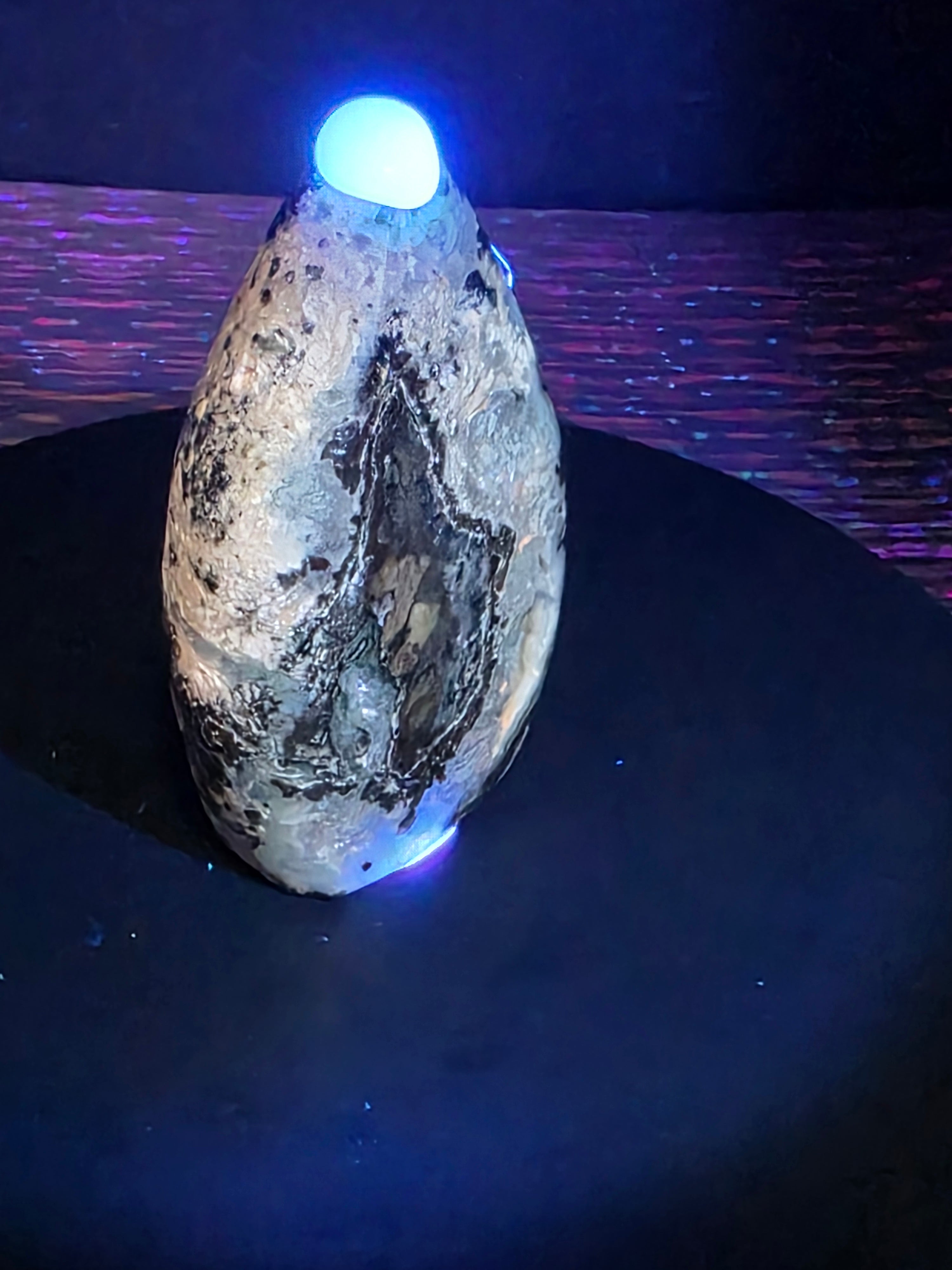 Volcano Agate Teardrop A