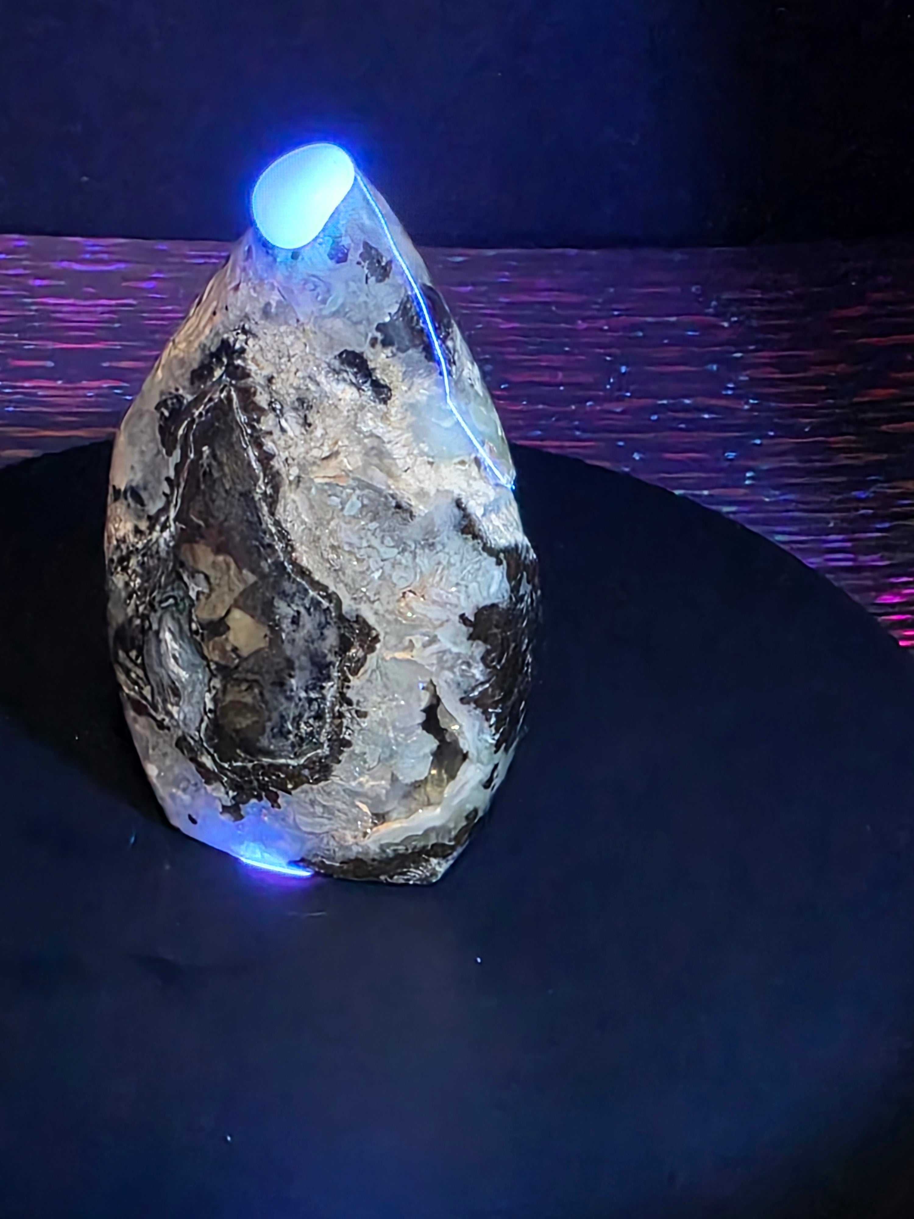 Volcano Agate Teardrop A