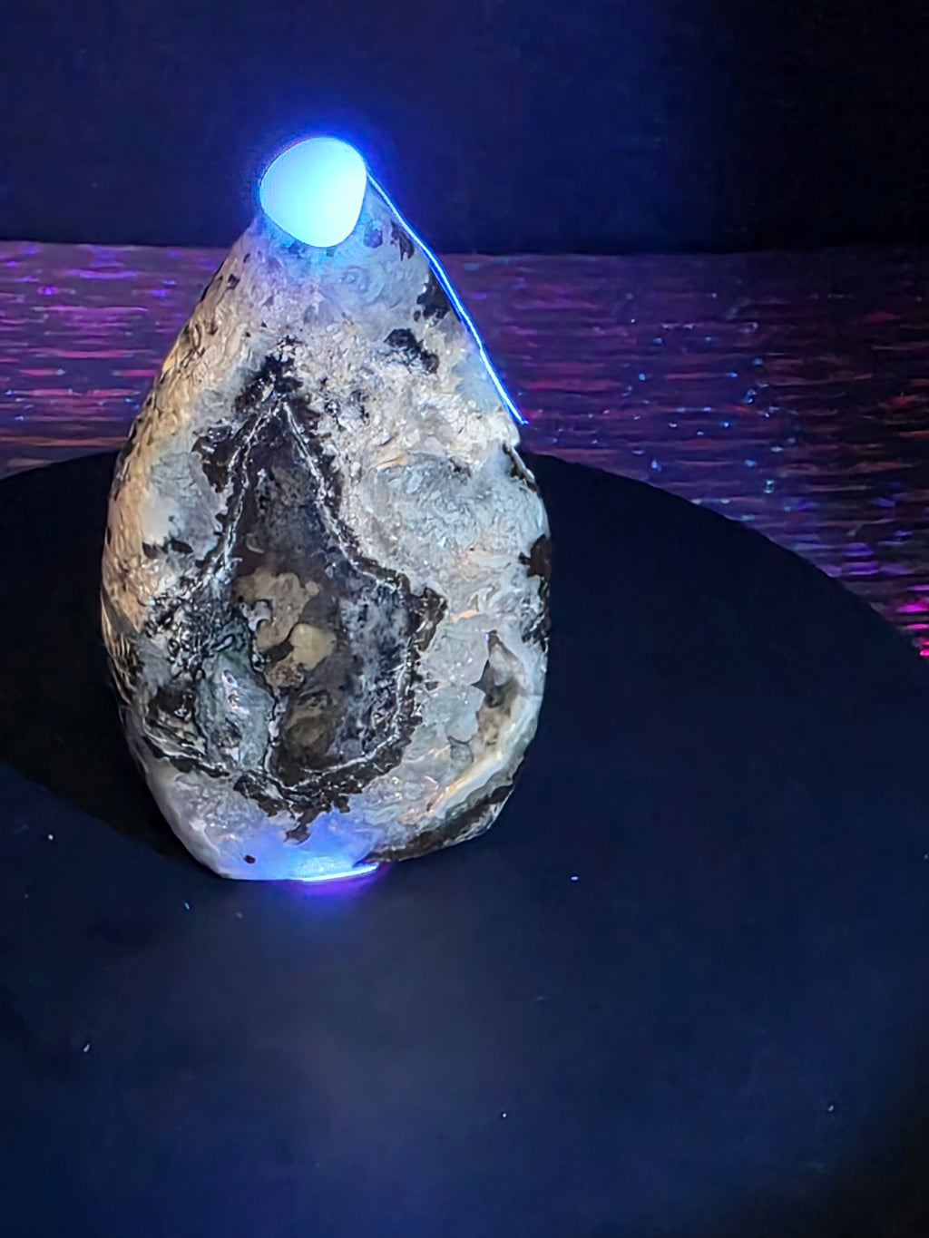 Volcano Agate Teardrop A