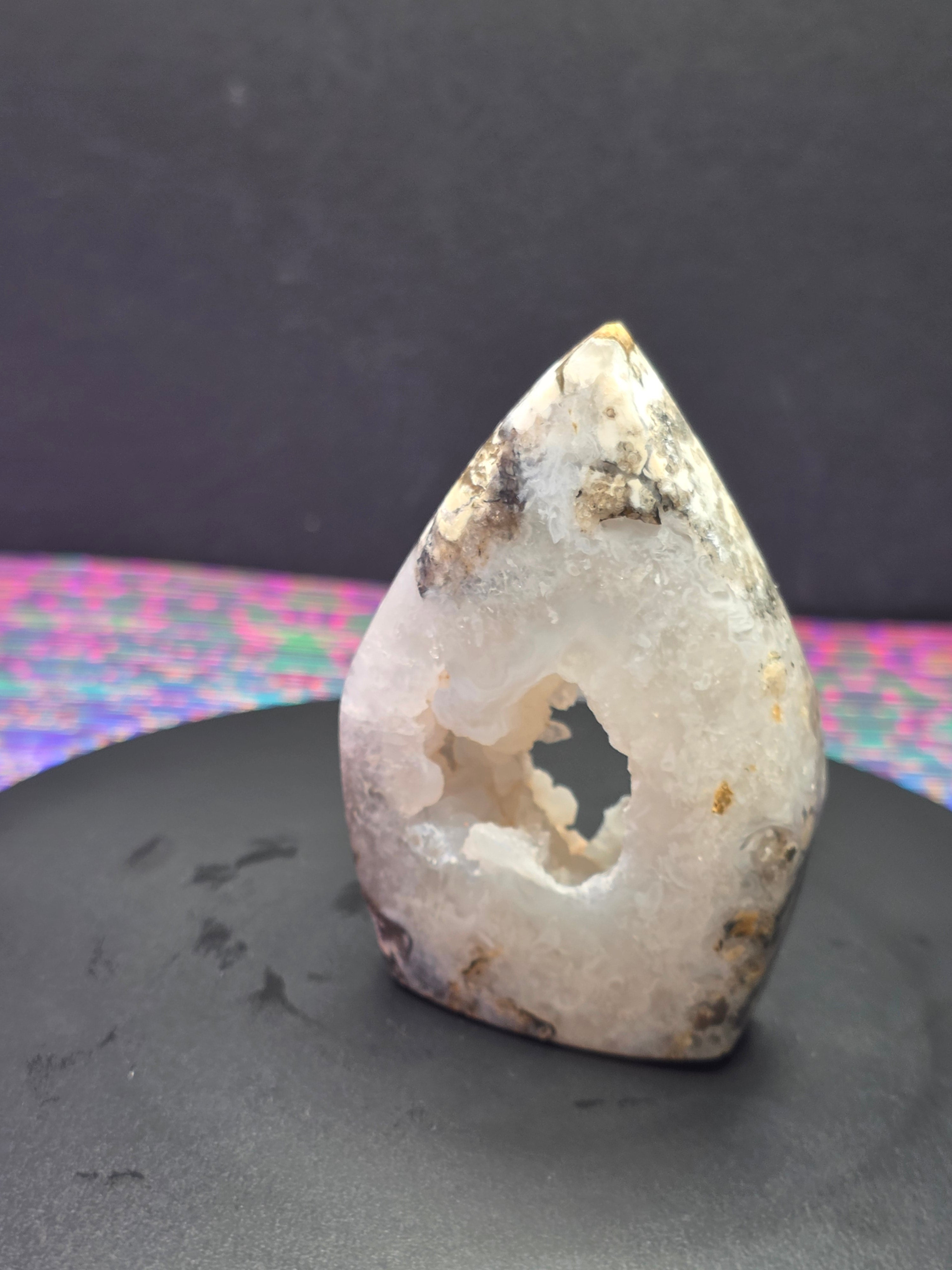 Volcano Agate Teardrop B