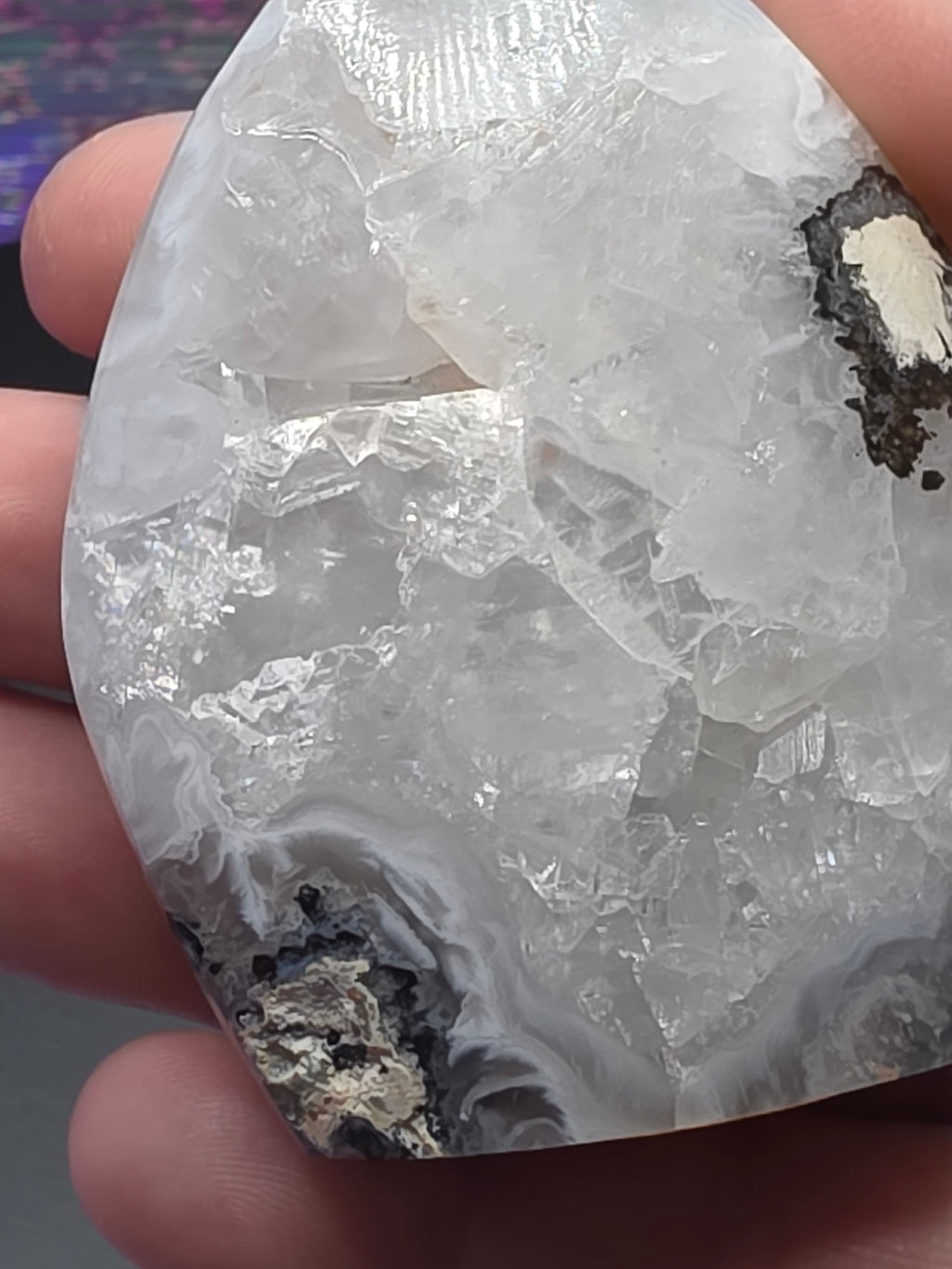 Volcano Agate Teardrop C