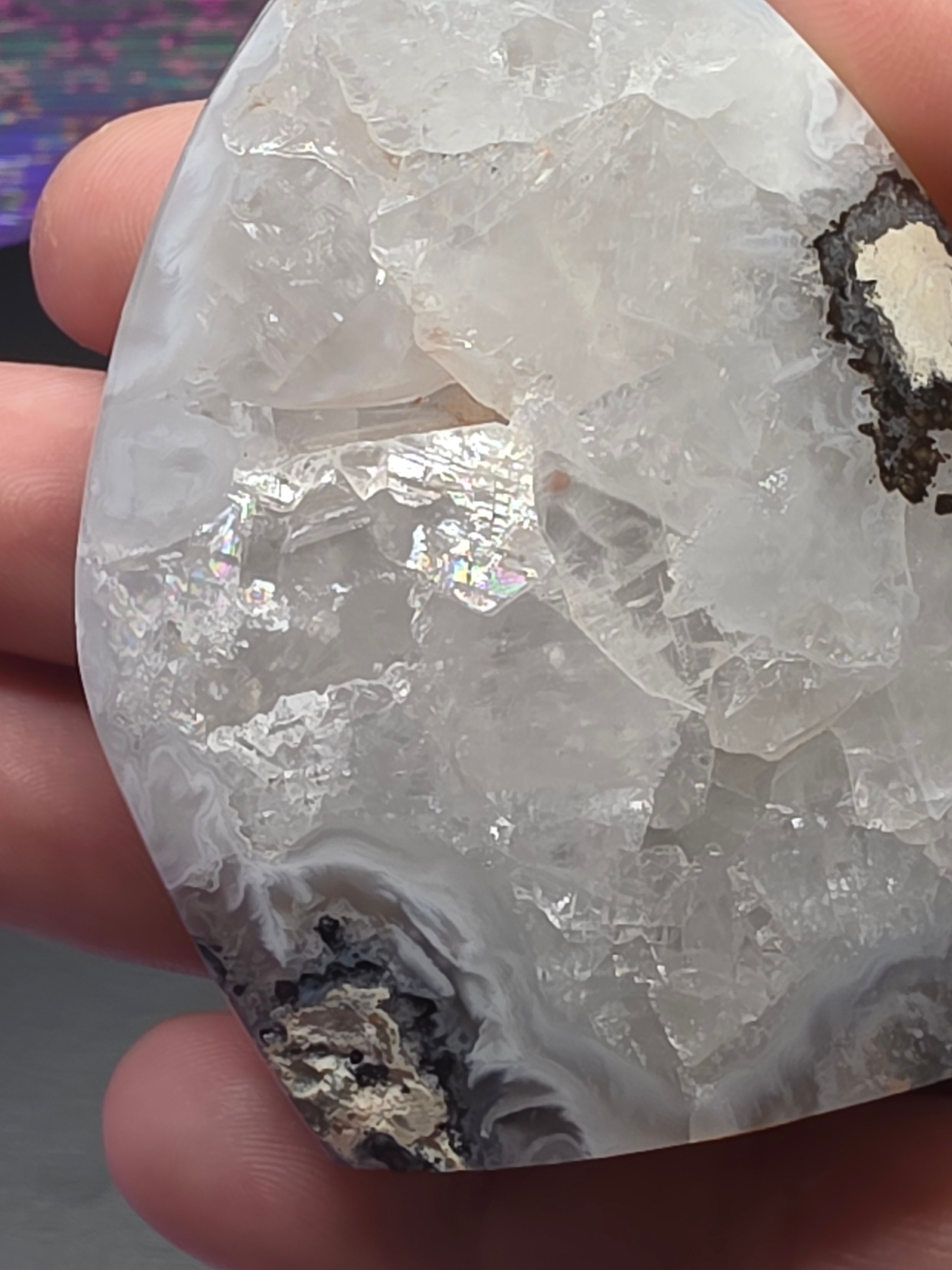 Volcano Agate Teardrop C