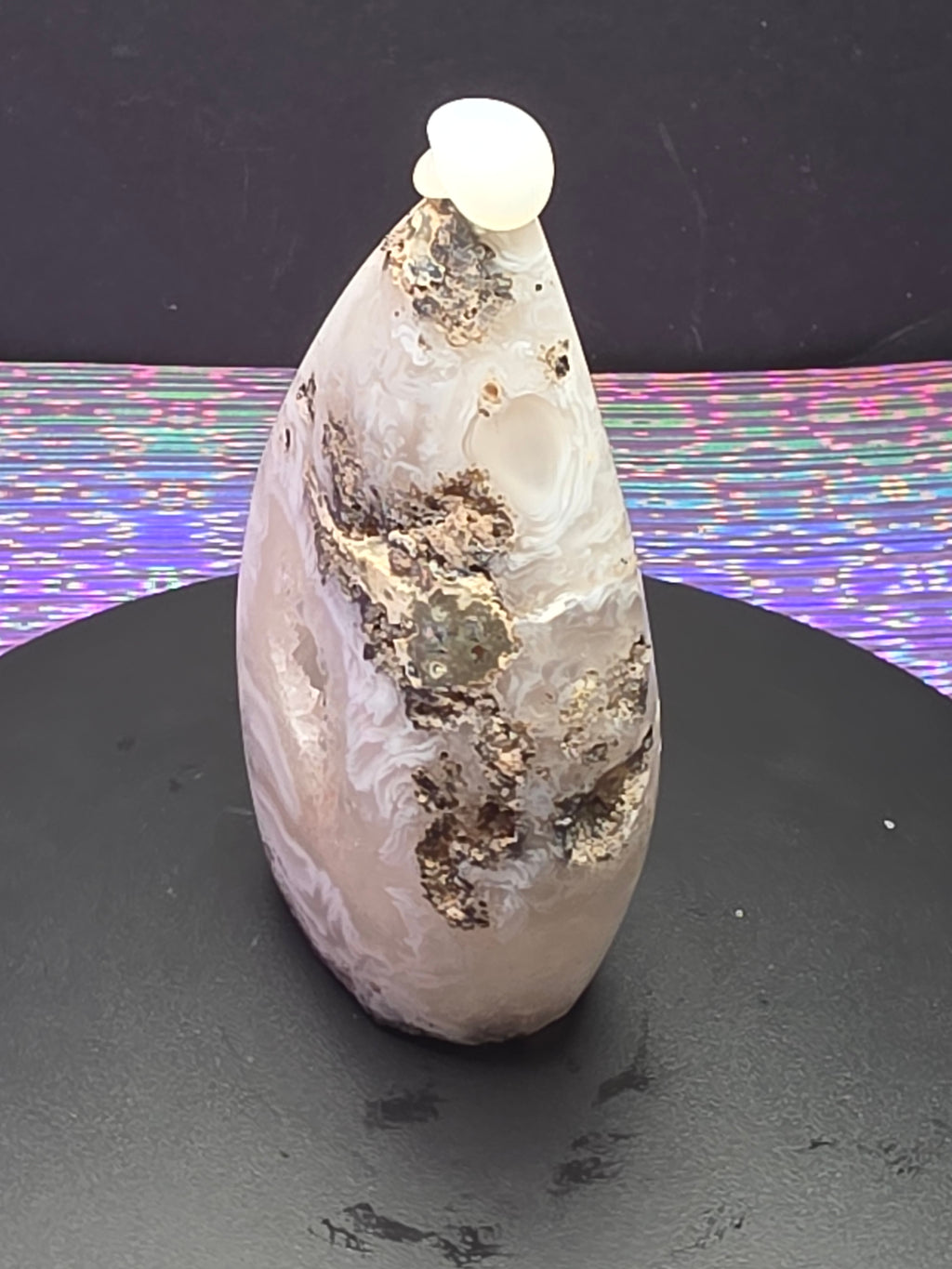 Volcano Agate Teardrop D