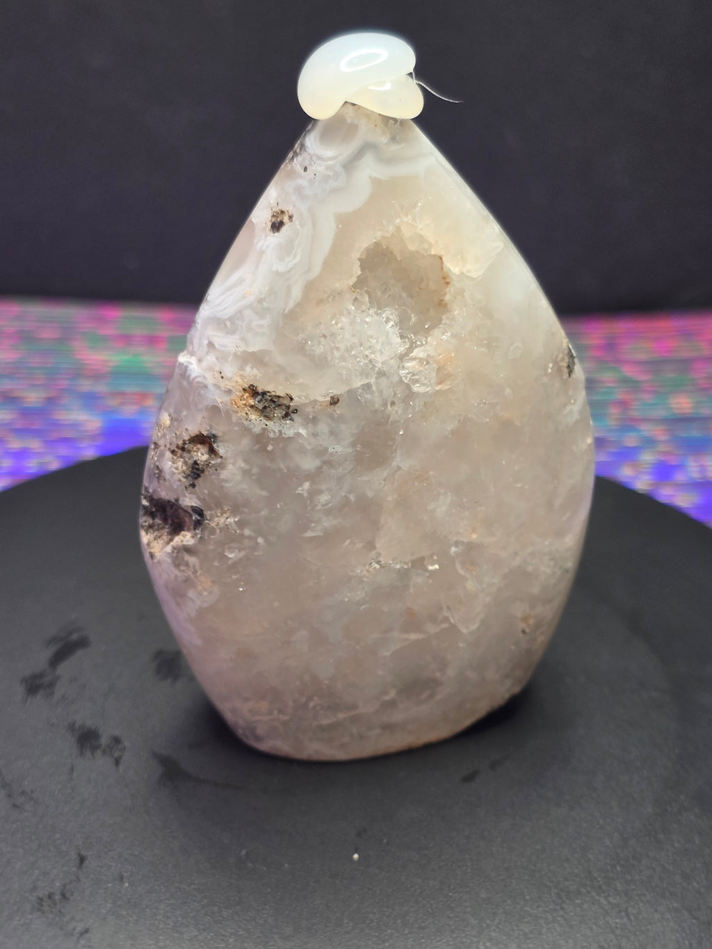 Volcano Agate Teardrop D