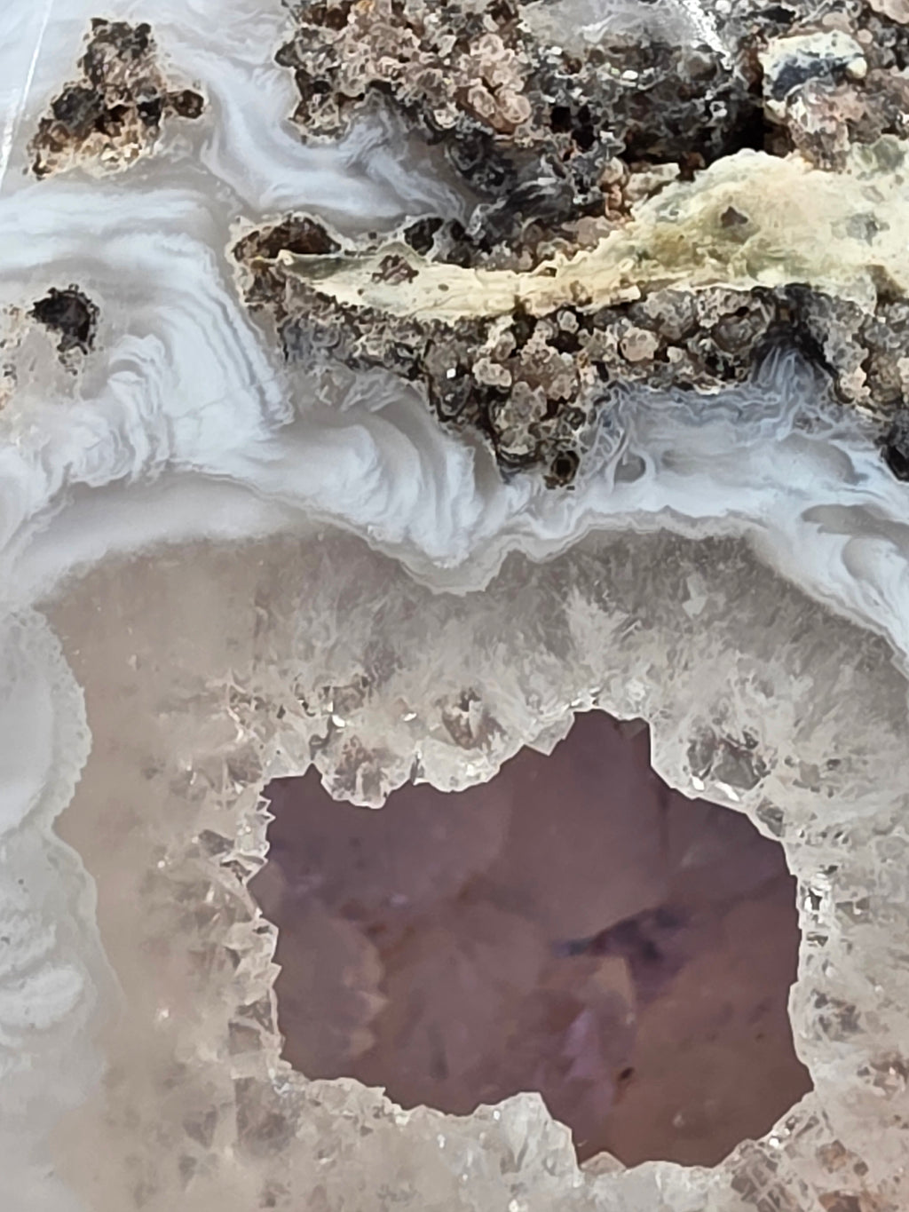 Volcano Agate Teardrop D