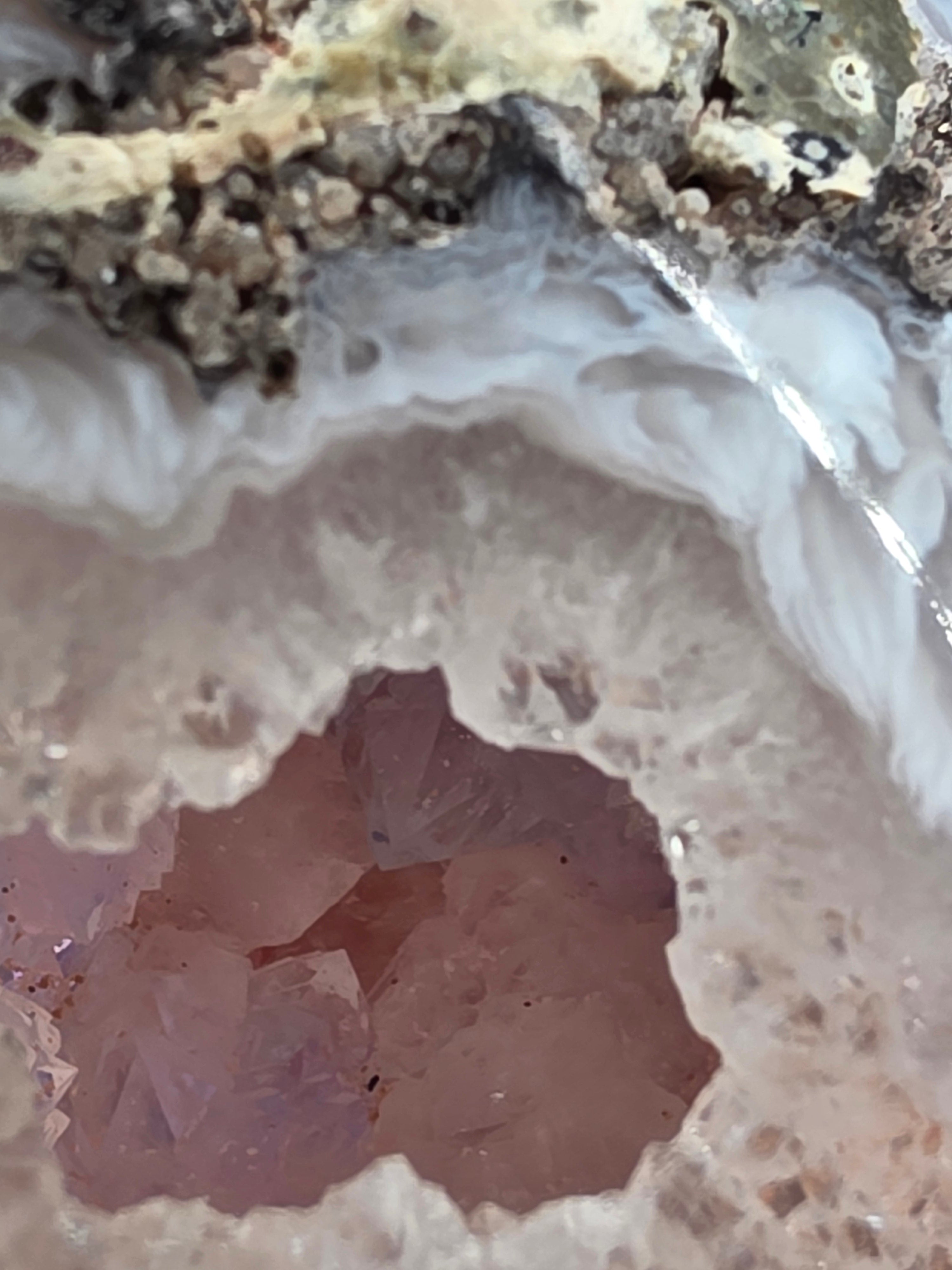 Volcano Agate Teardrop D