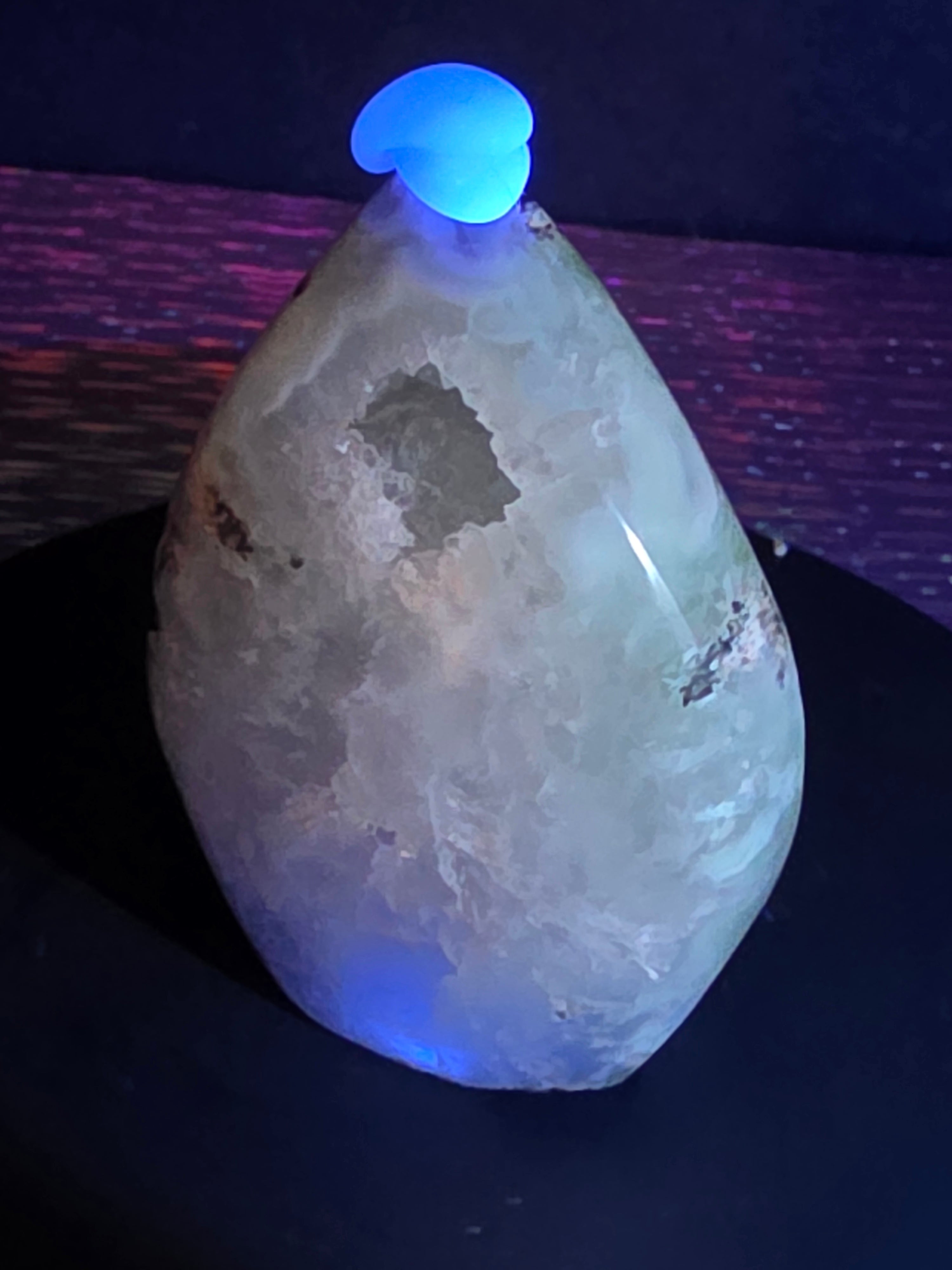 Volcano Agate Teardrop D