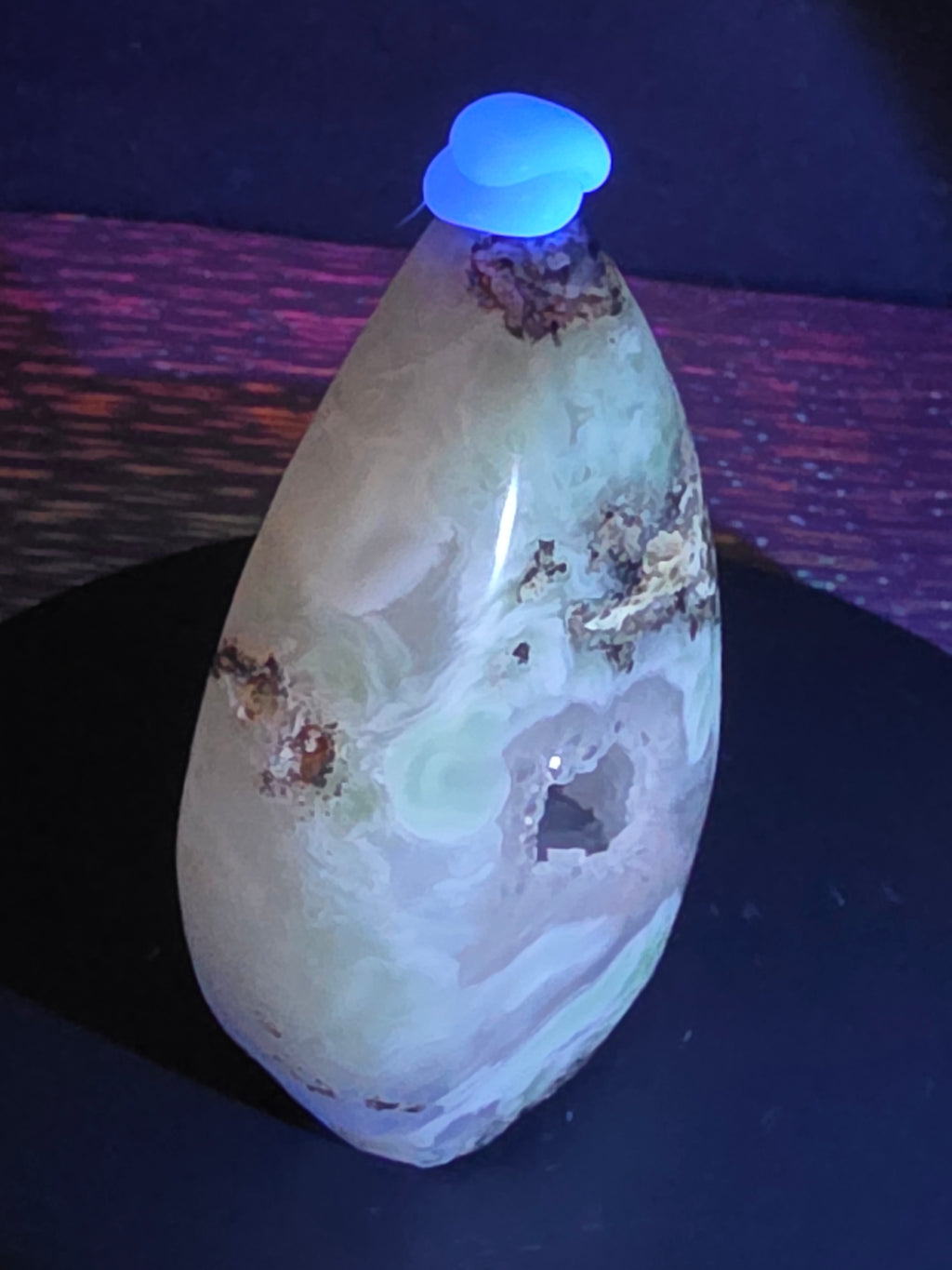 Volcano Agate Teardrop D