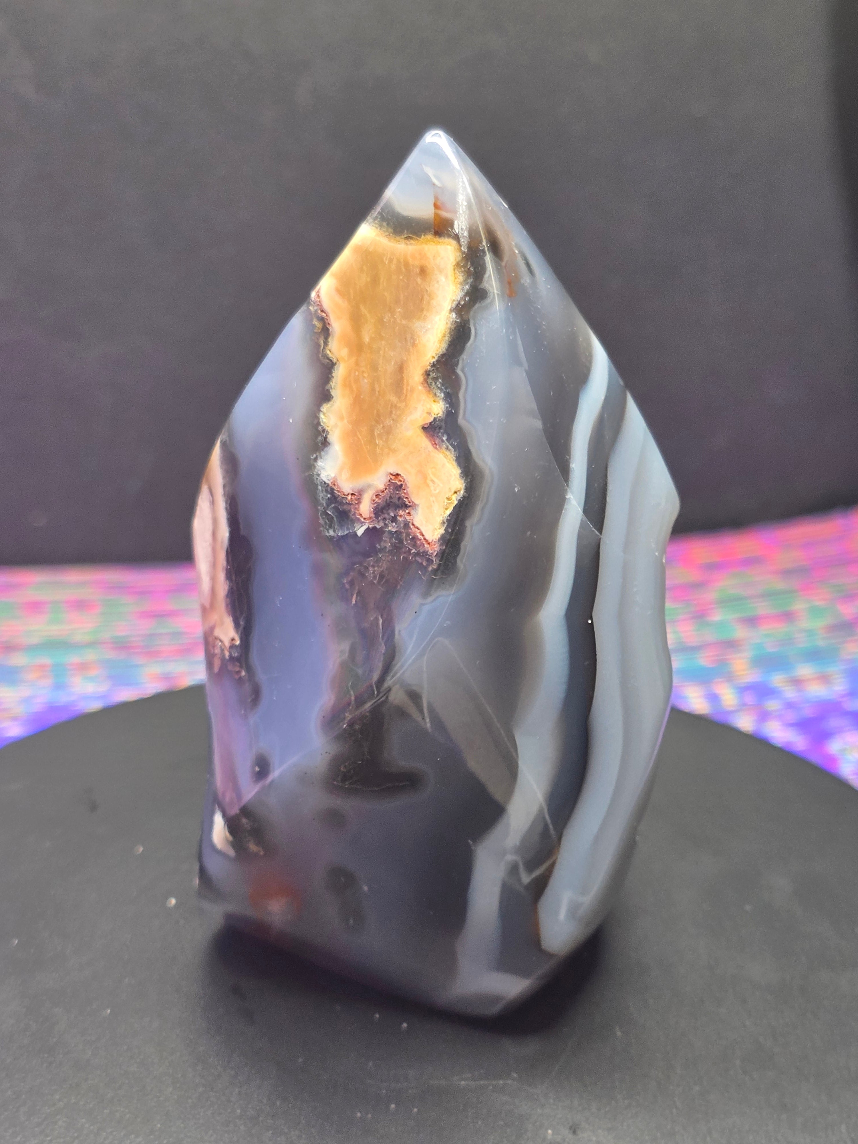 Volcano Agate Flame A