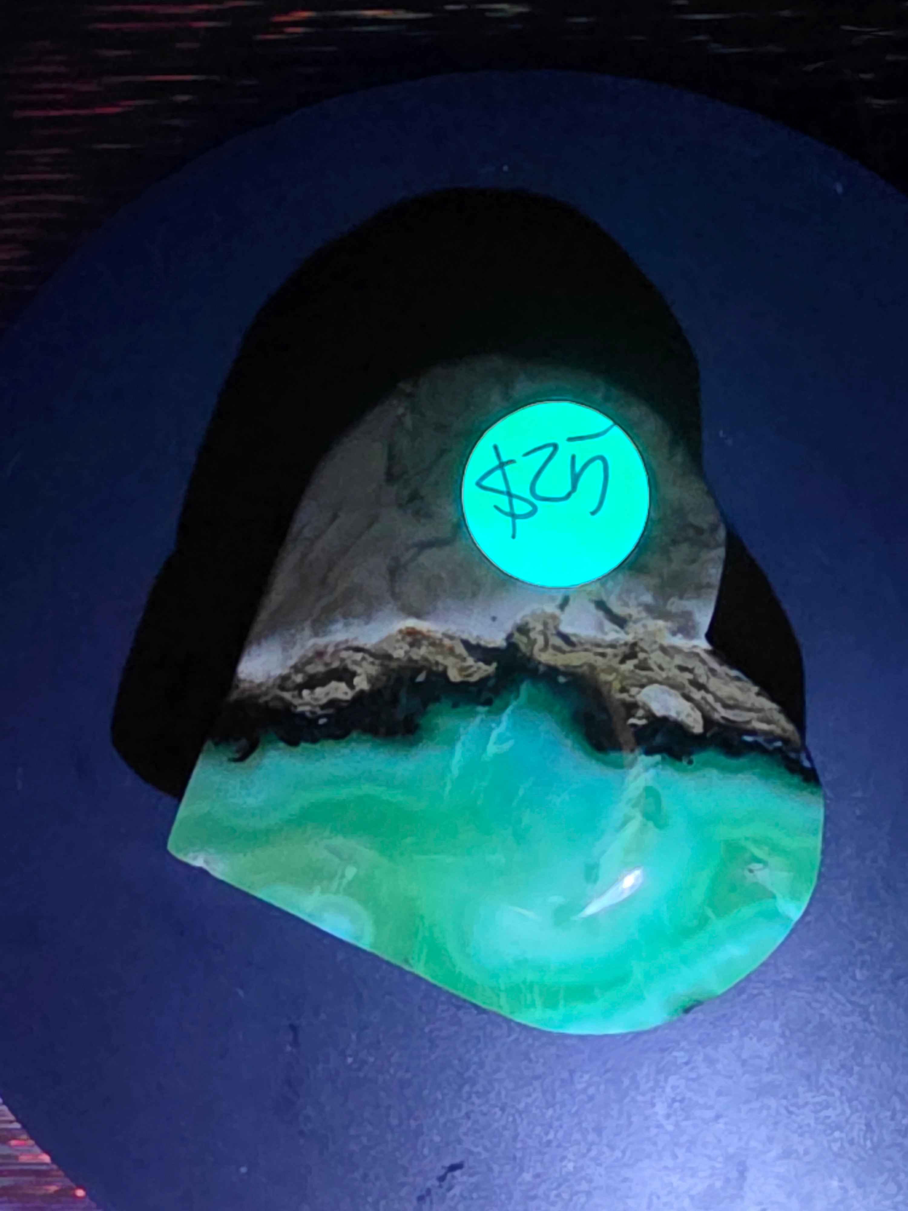 Mini Volcano Agate Heart