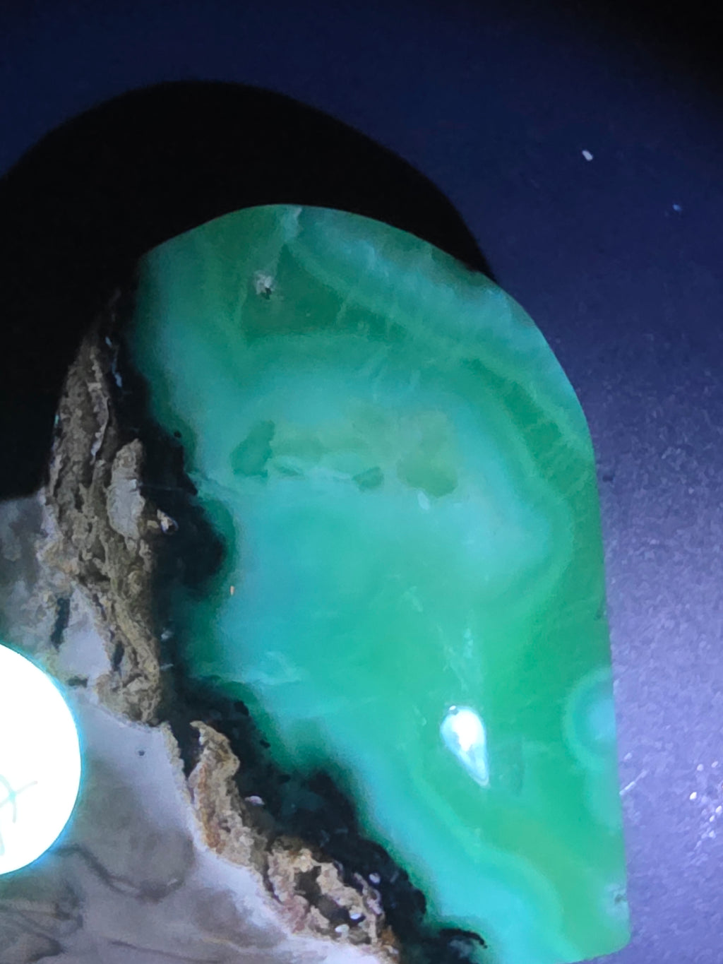 Mini Volcano Agate Heart