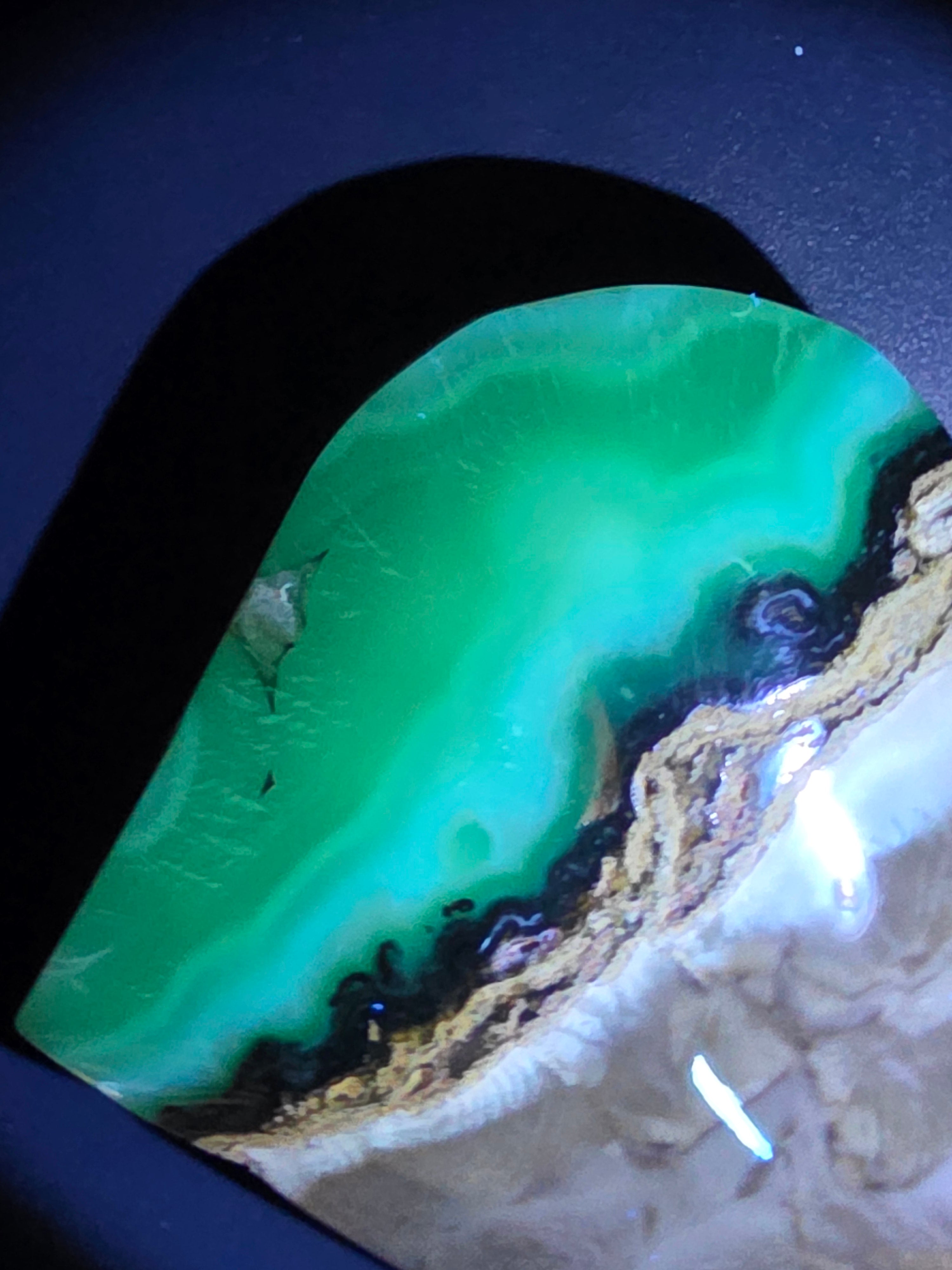 Mini Volcano Agate Heart