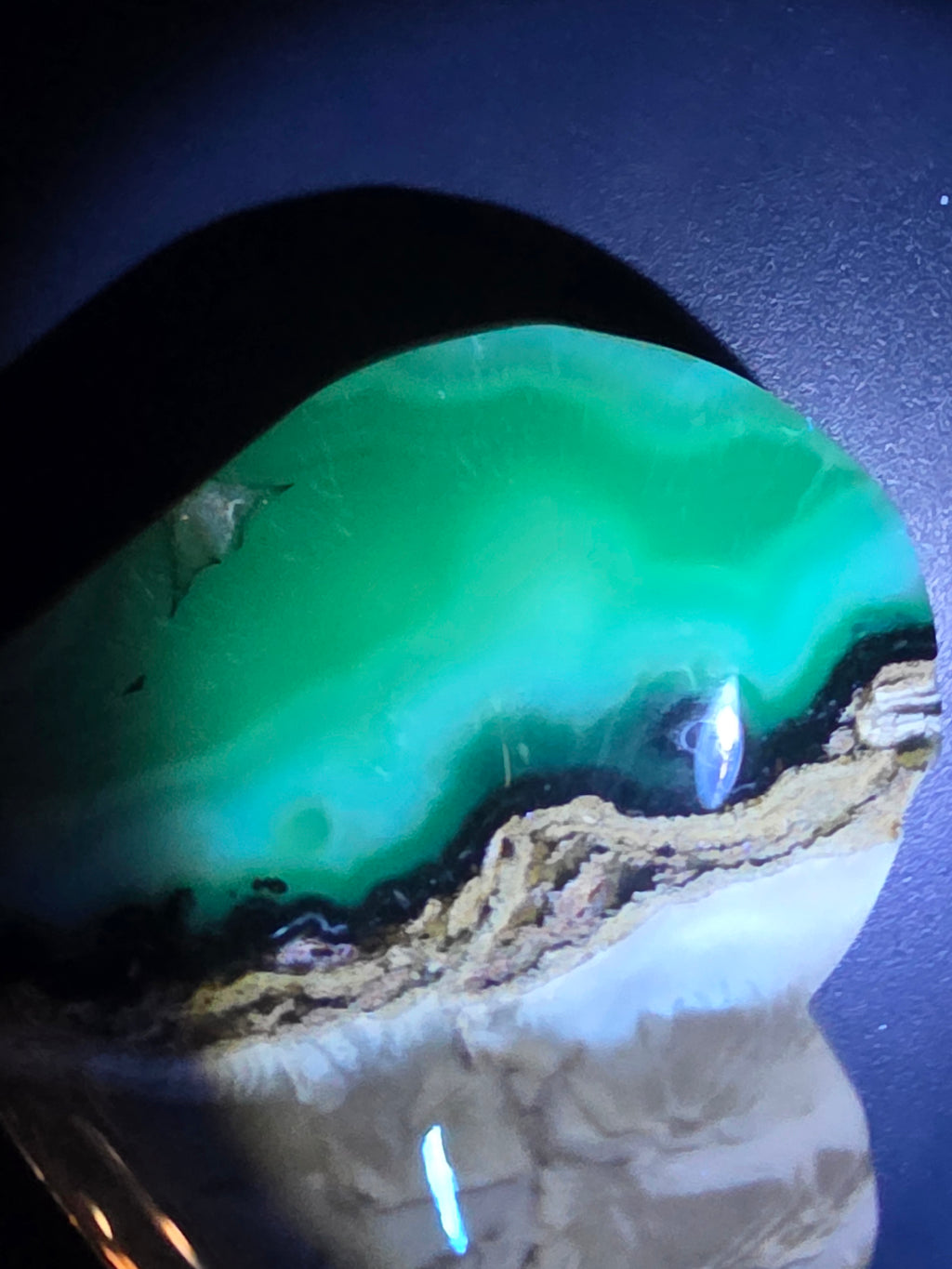 Mini Volcano Agate Heart