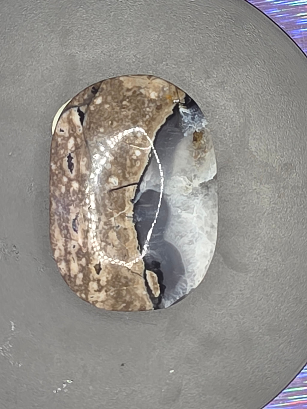 Volcano Agate Palmstone A