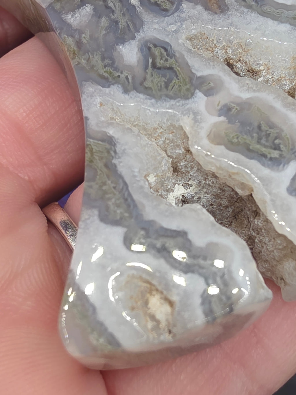 Moss Agate Moon C