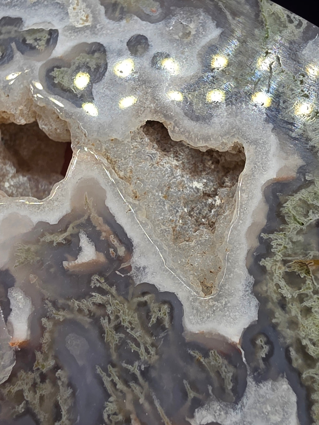 Moss Agate Moon C