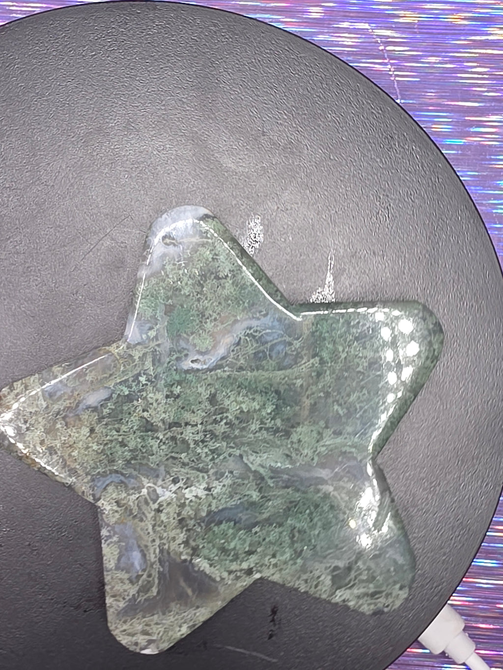 Moss Agate Star A