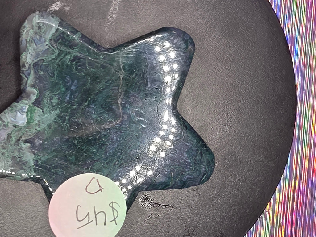 Moss Agate Star D