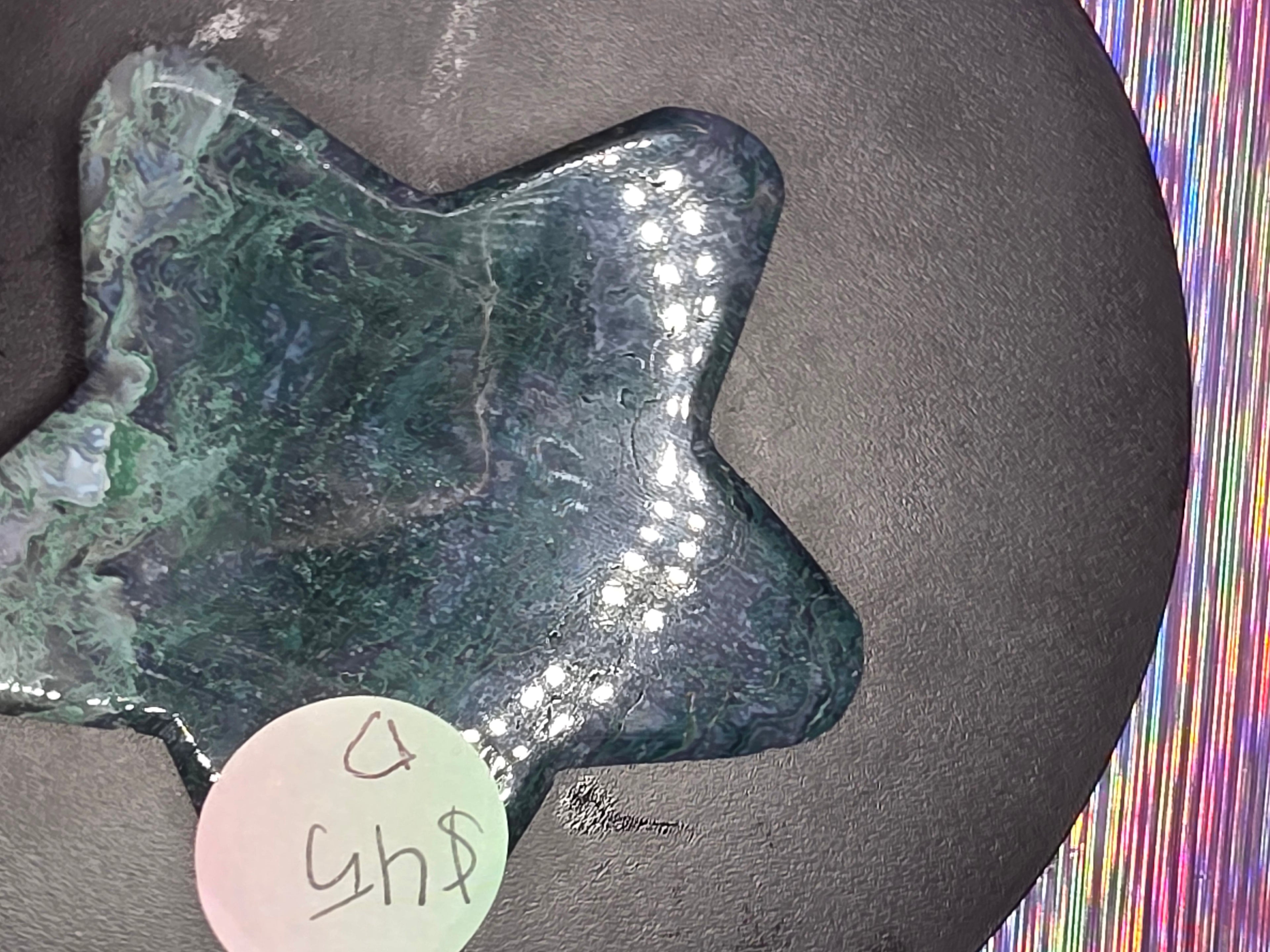 Moss Agate Star D