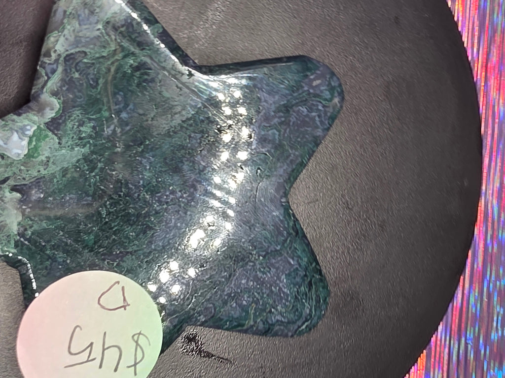 Moss Agate Star D