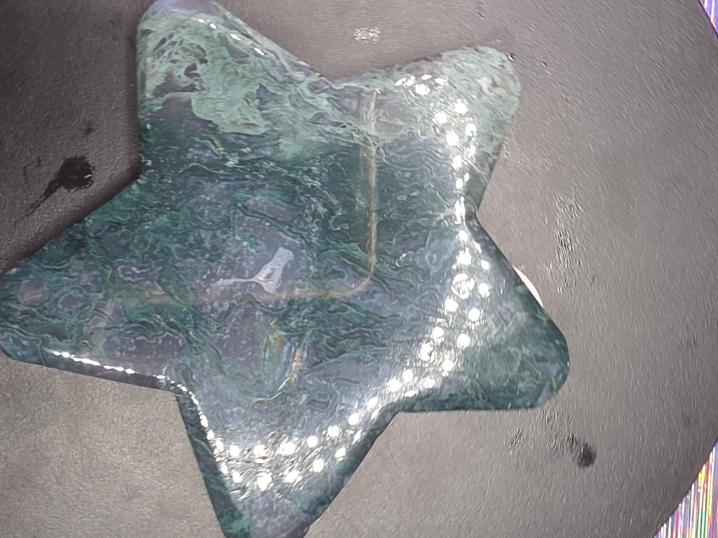 Moss Agate Star D