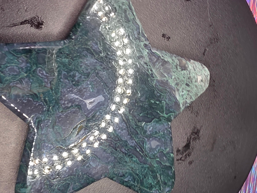 Moss Agate Star D