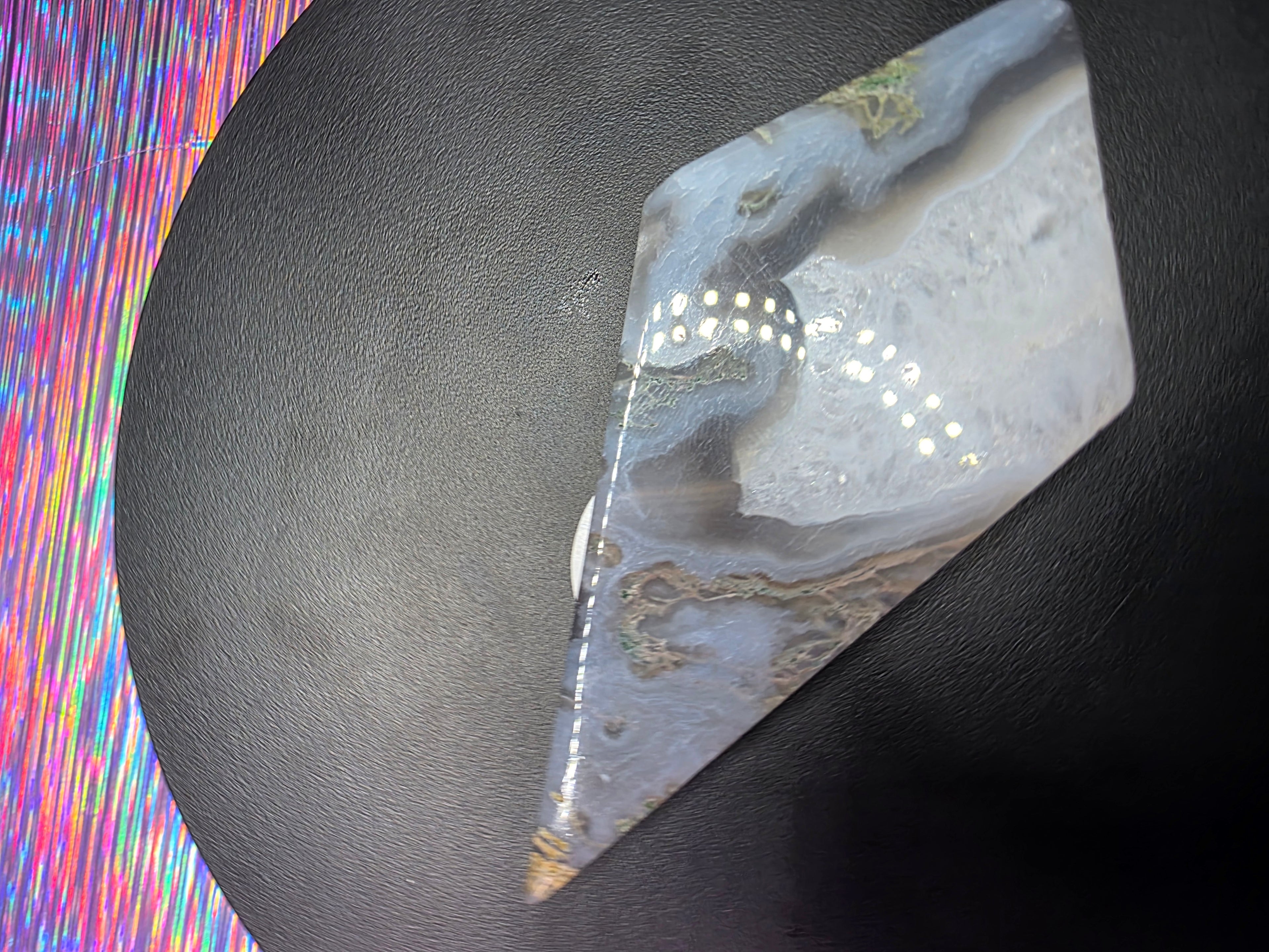Moss Agate Diamond A