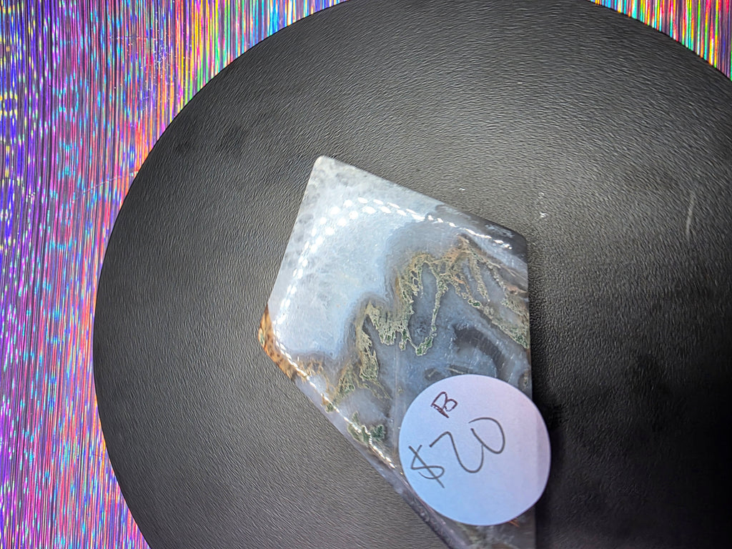 Moss Agate Diamond B