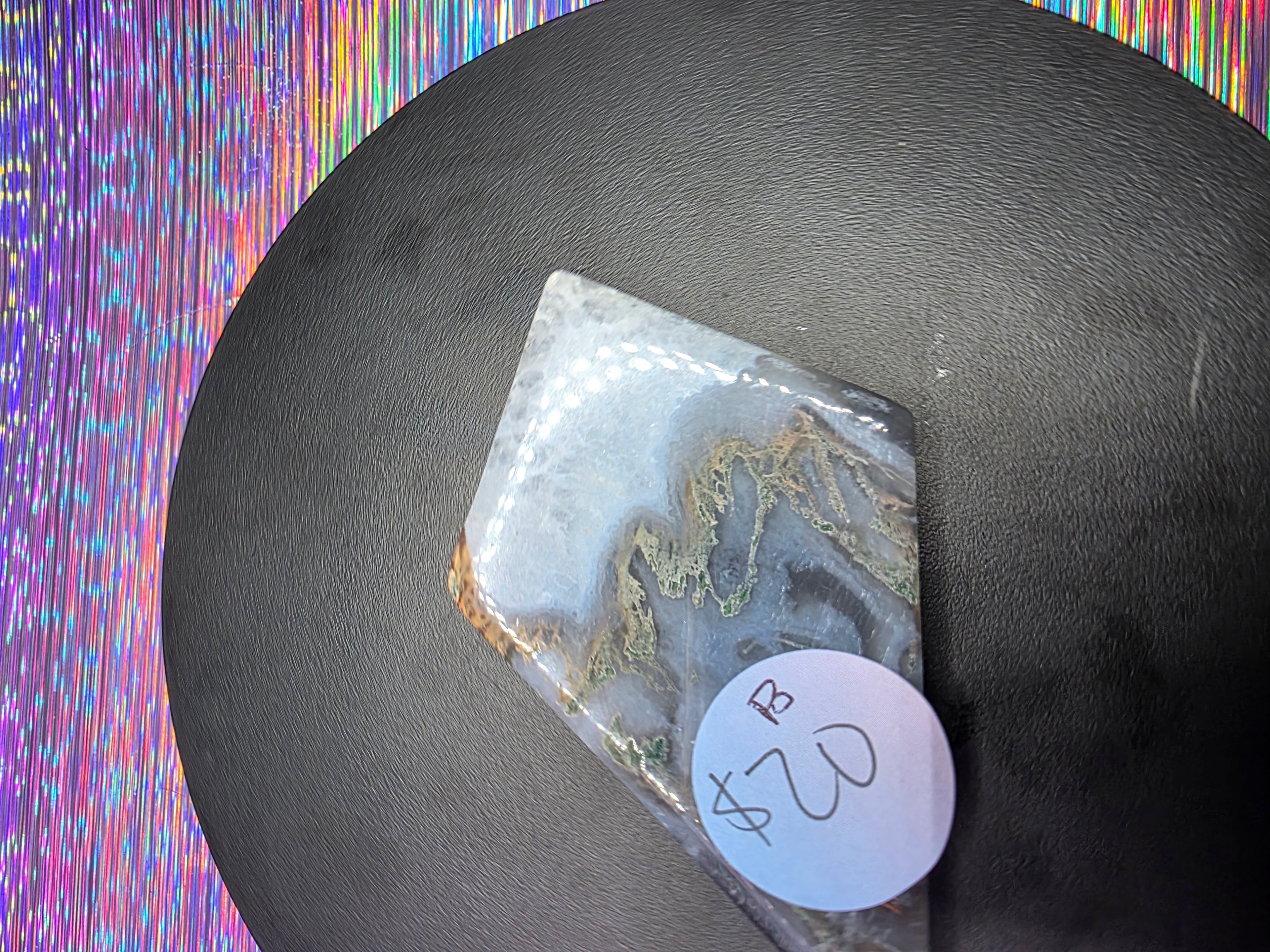 Moss Agate Diamond B