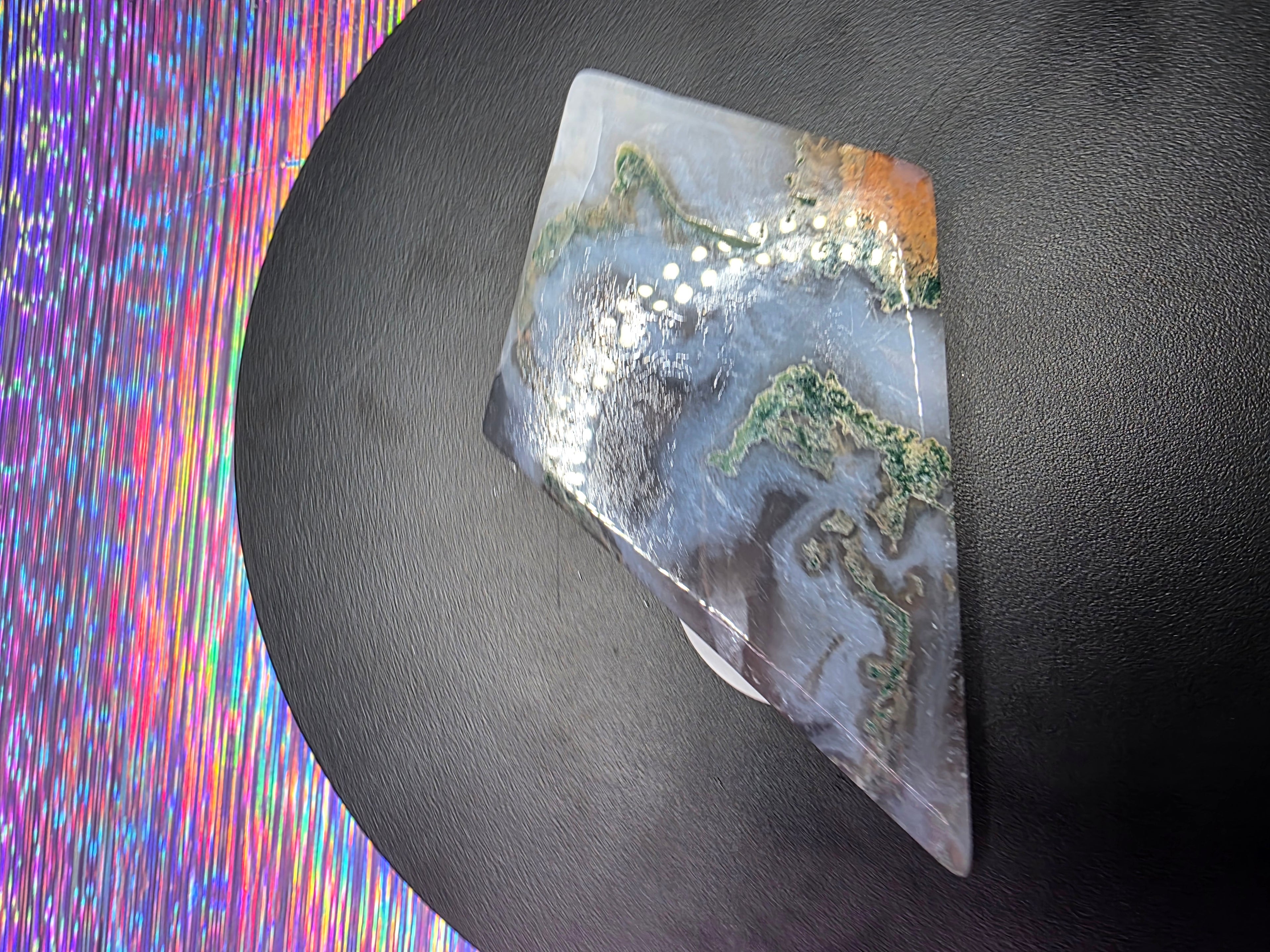 Moss Agate Diamond B