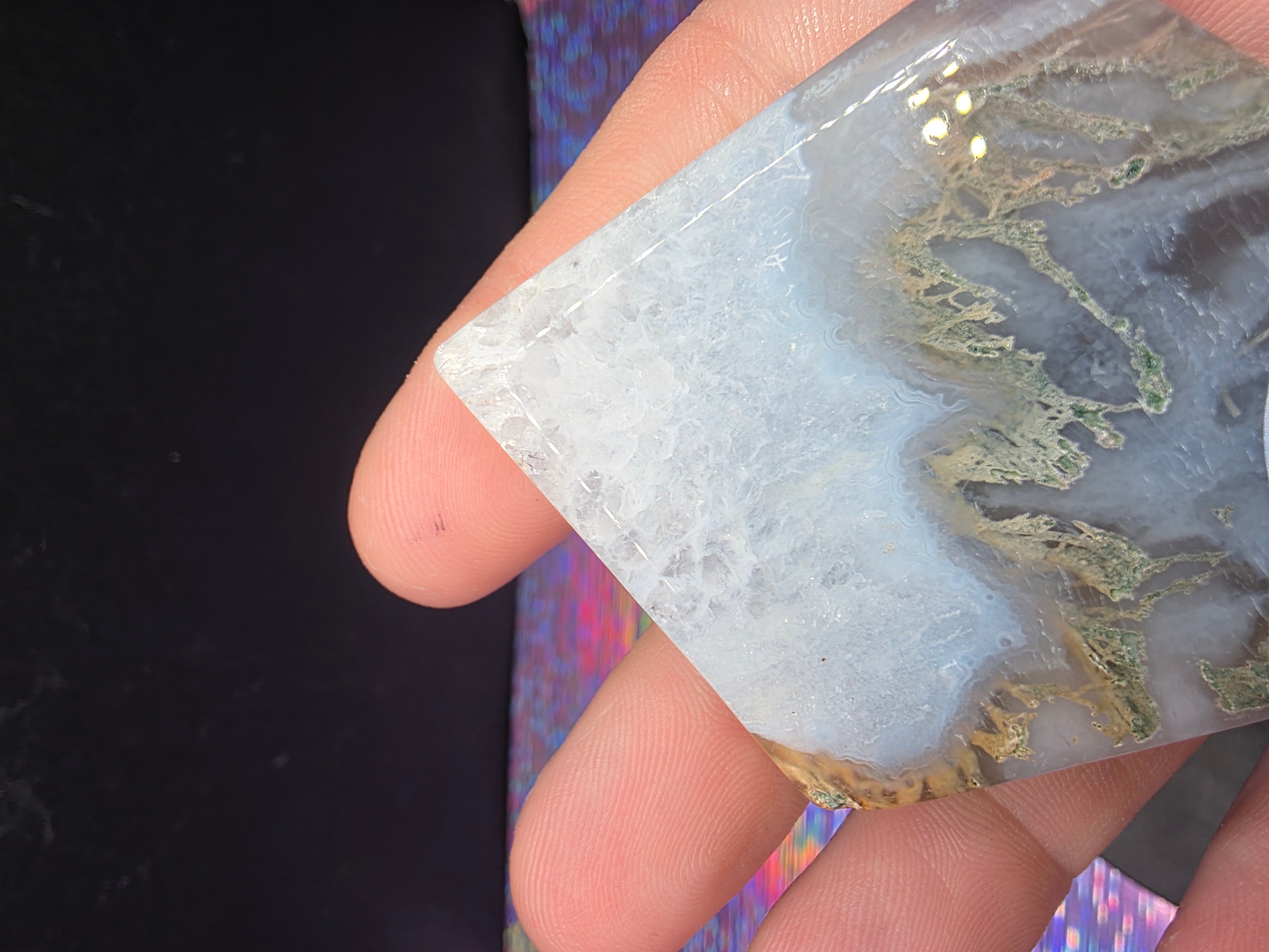 Moss Agate Diamond B