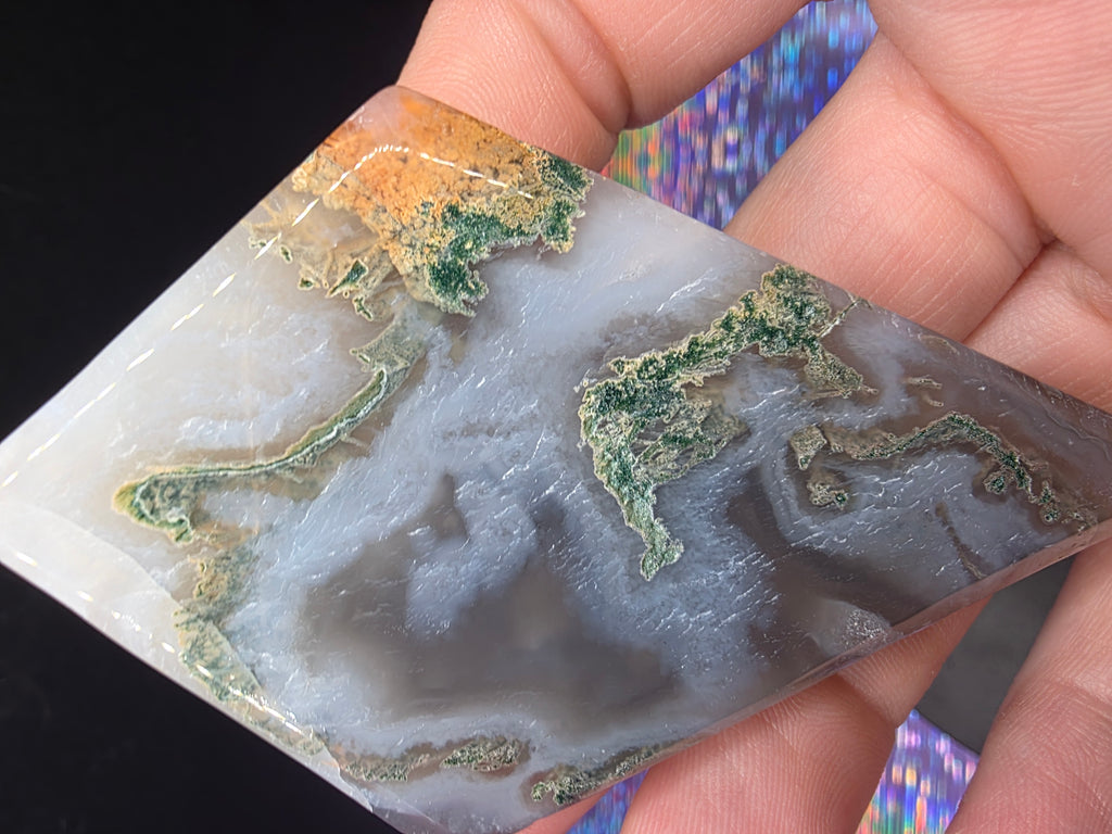 Moss Agate Diamond B