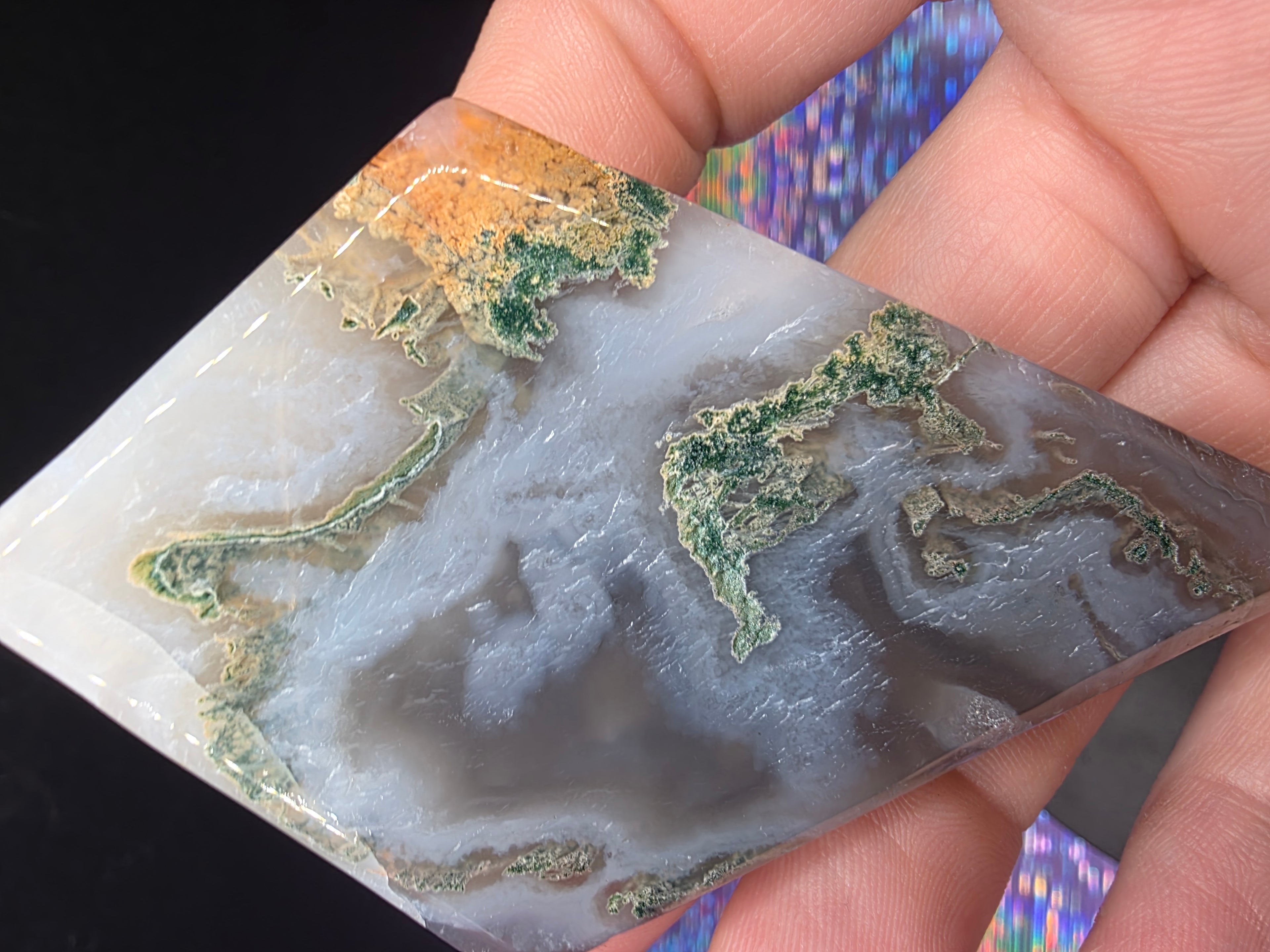 Moss Agate Diamond B