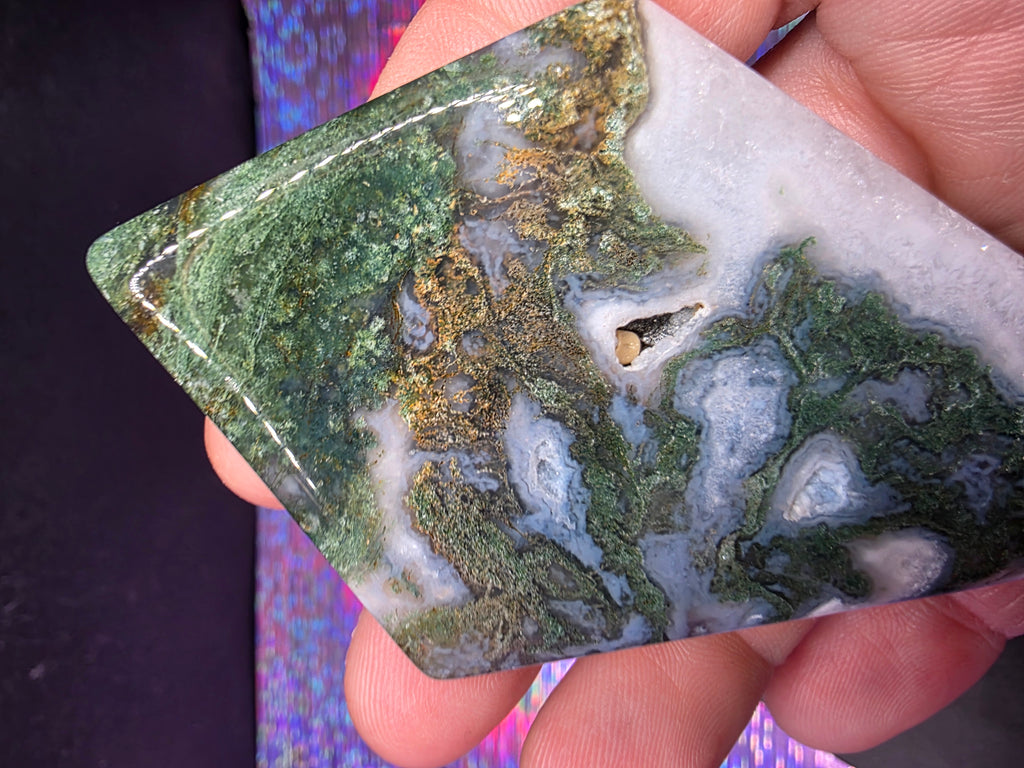 Moss Agate Diamond C