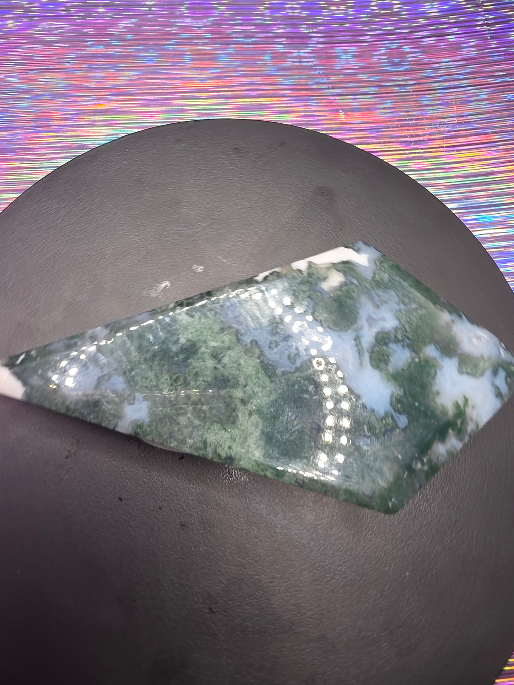 Moss Agate Diamond E