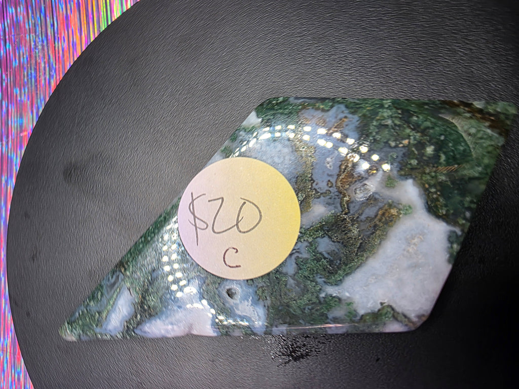Moss Agate Diamond C