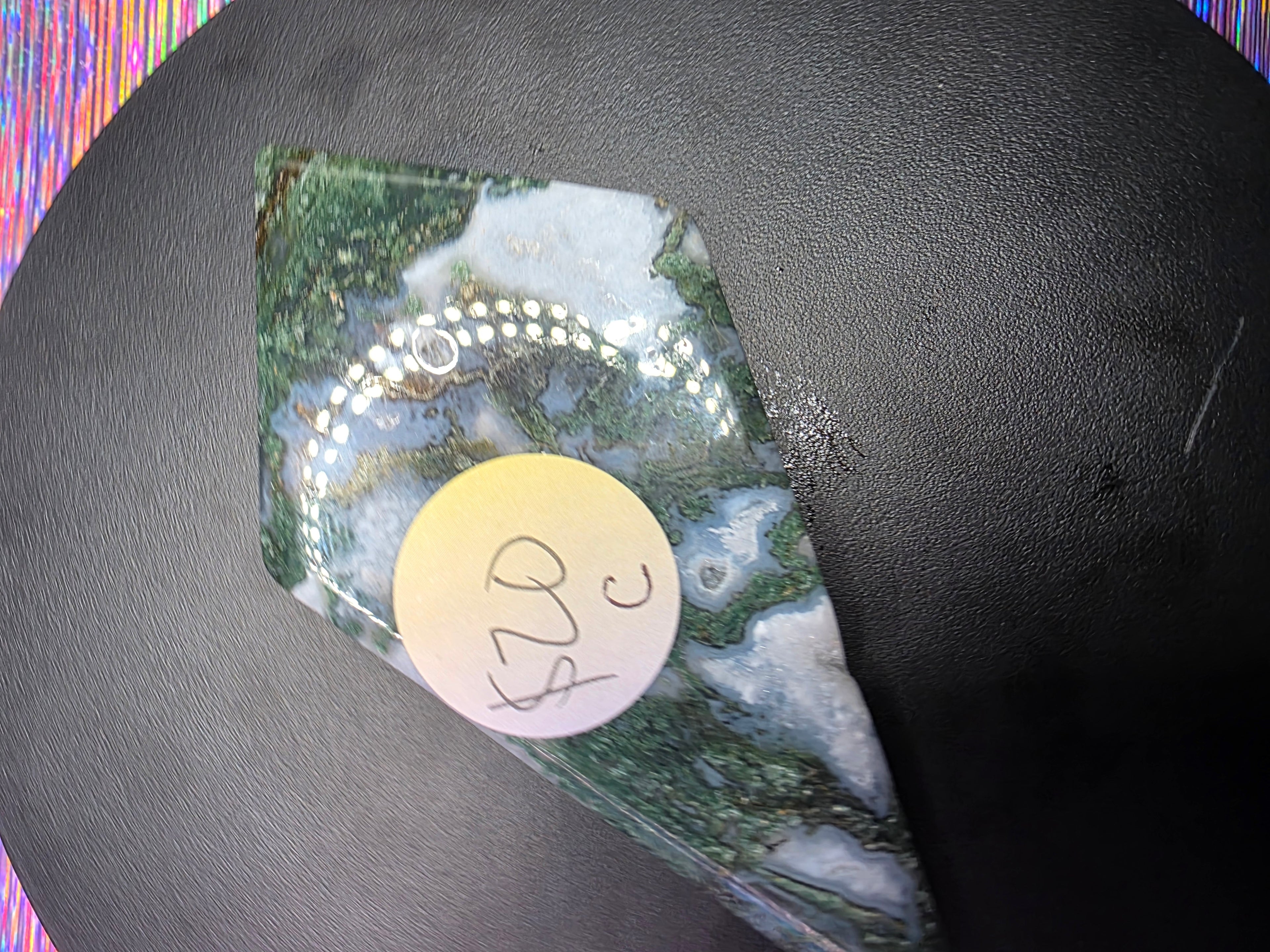 Moss Agate Diamond C