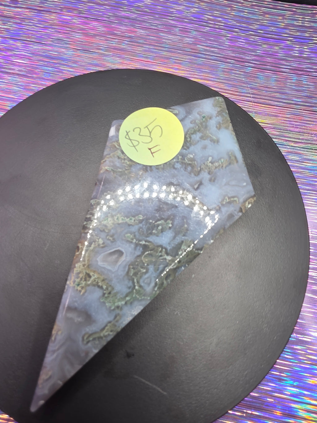 Moss Agate Diamond F
