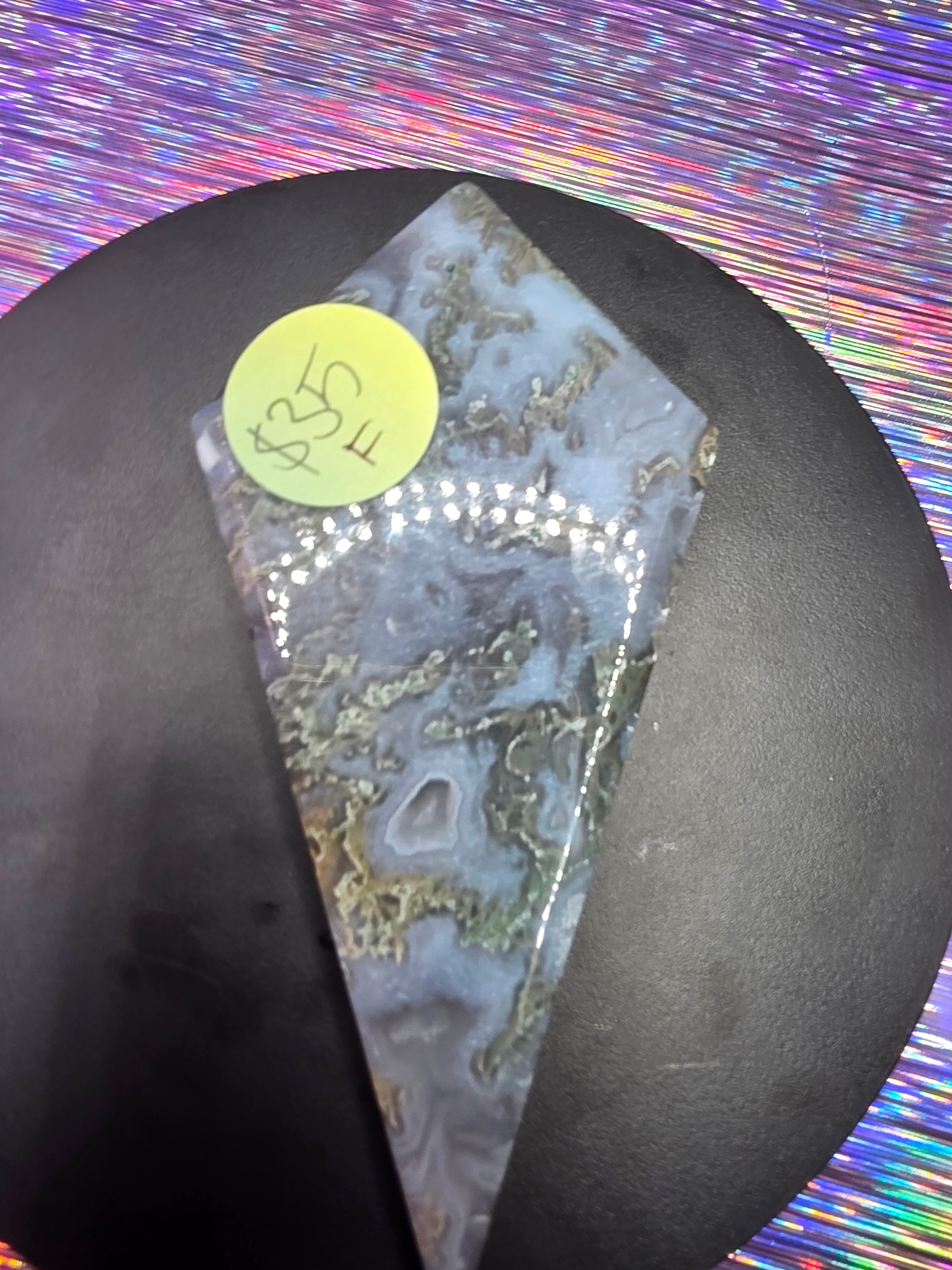Moss Agate Diamond F
