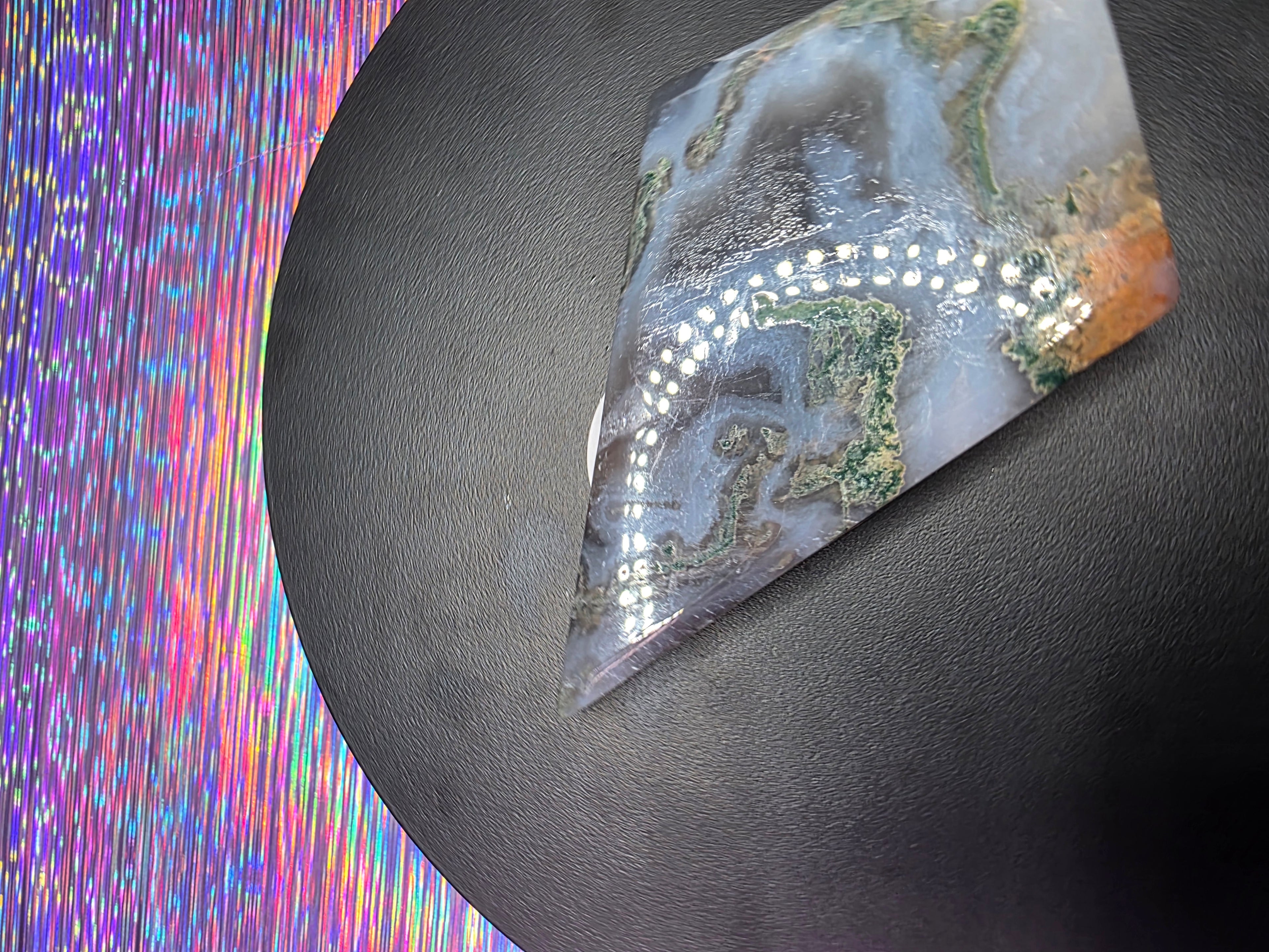 Moss Agate Diamond B