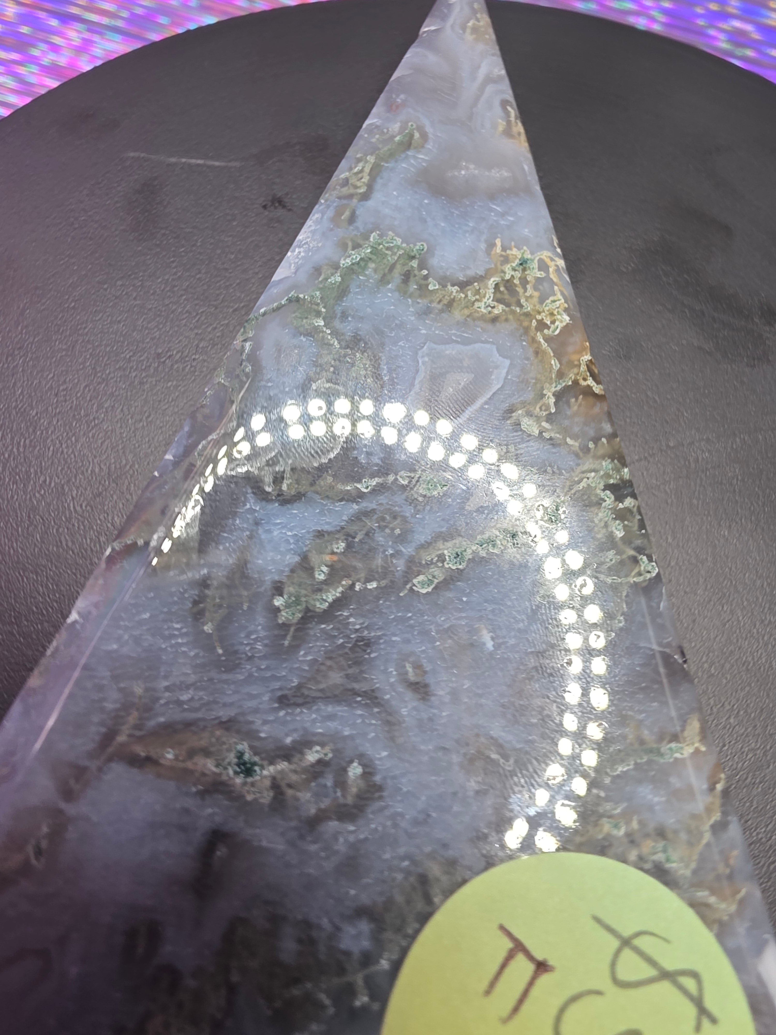 Moss Agate Diamond F
