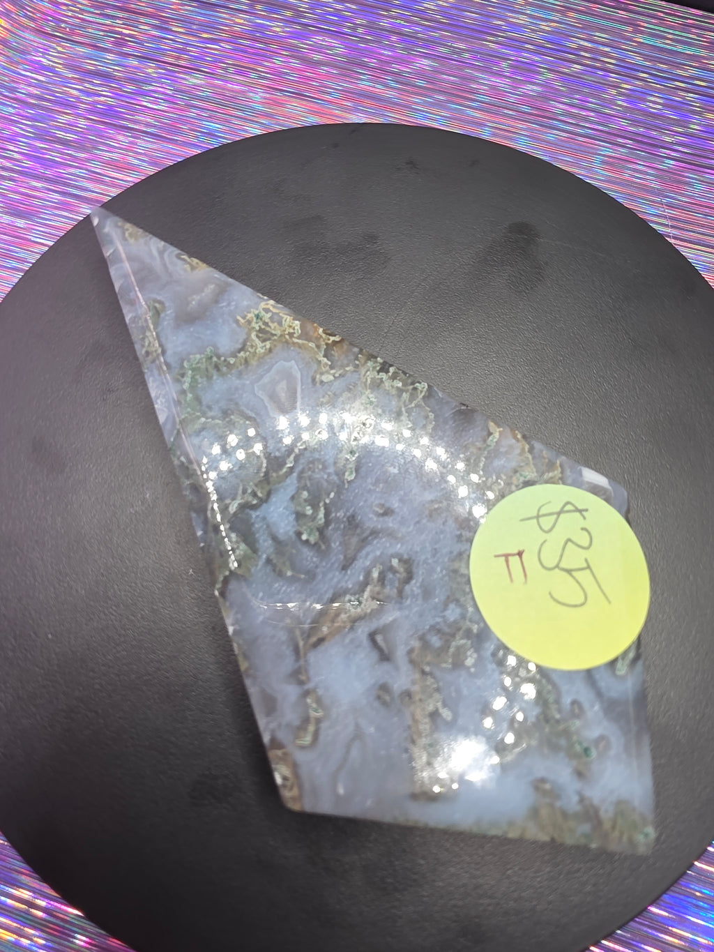 Moss Agate Diamond F